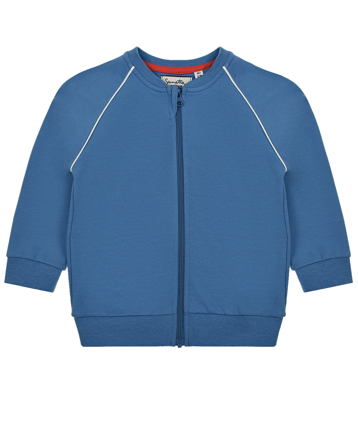 Синяя спортивная куртка с рукавами реглан Sanetta fiftyseven