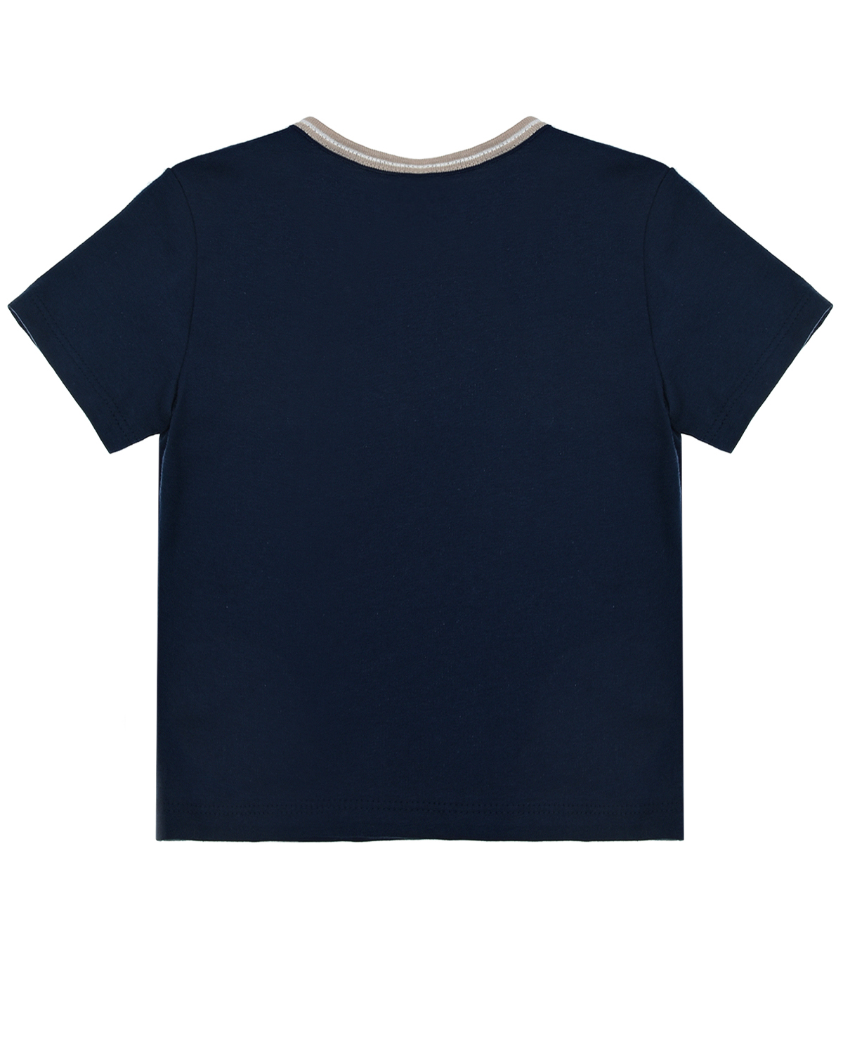 Синяя футболка с вышивкой "теннисист" Sanetta fiftyseven детская, размер 68, цвет синий - фото 2