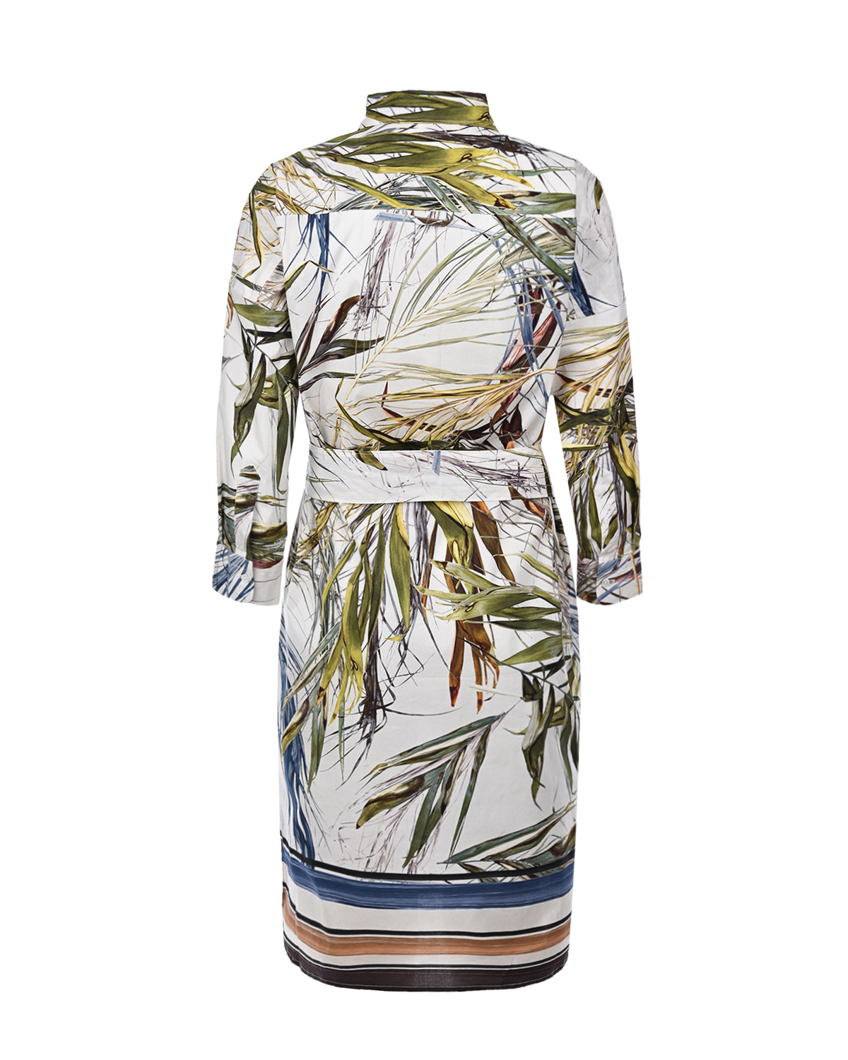 Платье с принтом "сафари" Sara Roka, размер 40, цвет мультиколор - фото 4