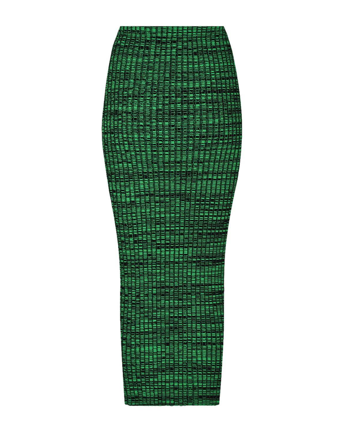 Зеленая вязаная юбка Self Portrait, размер 42, цвет зеленый - фото 2
