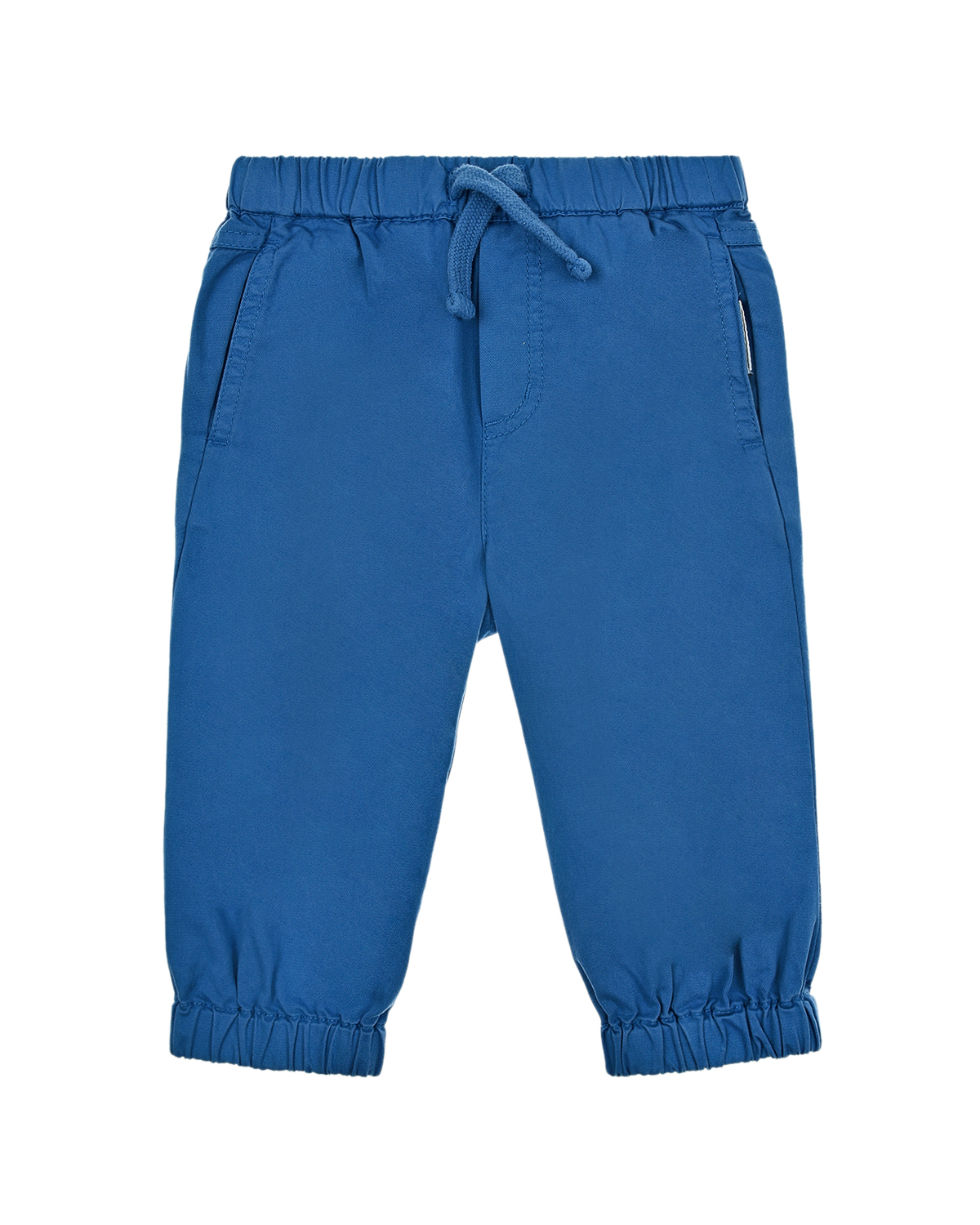 Синие брюки из хлопка Stella McCartney
