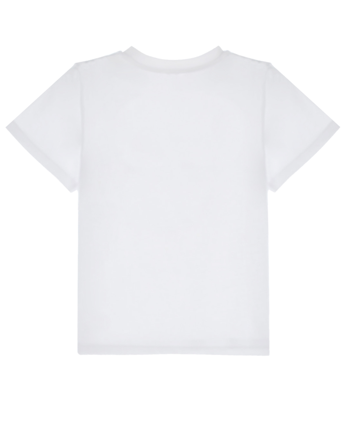 Белая футболка с декором "кот" Stella McCartney детская, размер 104, цвет белый - фото 3