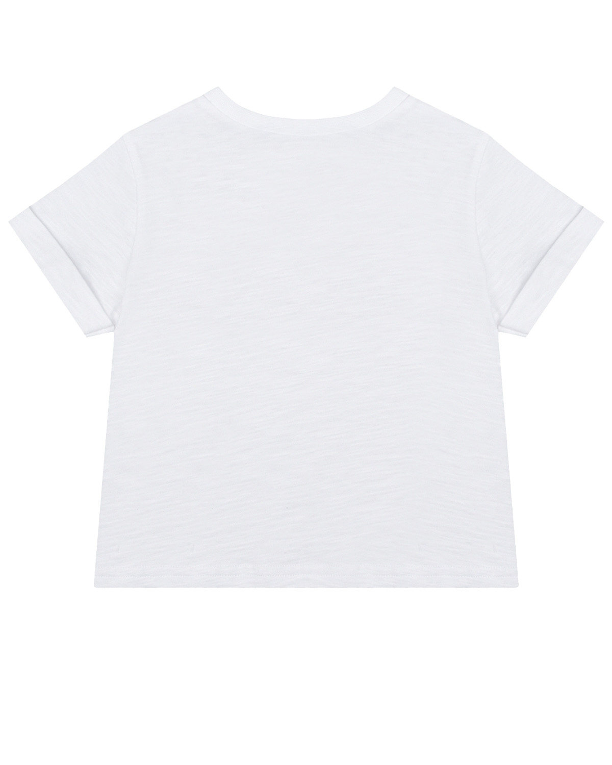 Белая футболка с вышивкой "зверята" Tartine et Chocolat детская, размер 74, цвет белый - фото 2
