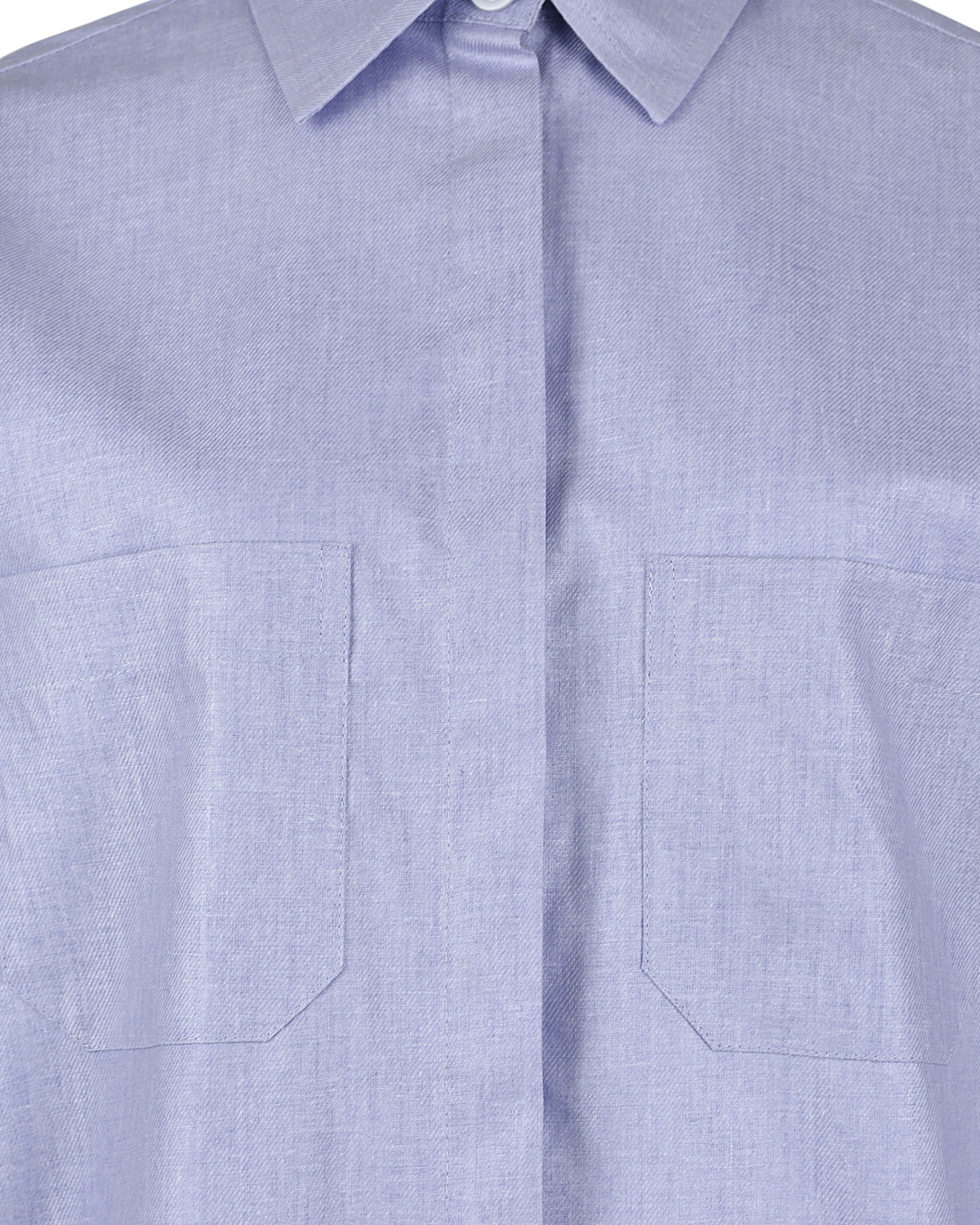 Рубашка oversize лавандового цвета Zhanna and Anna, размер 40 - фото 3