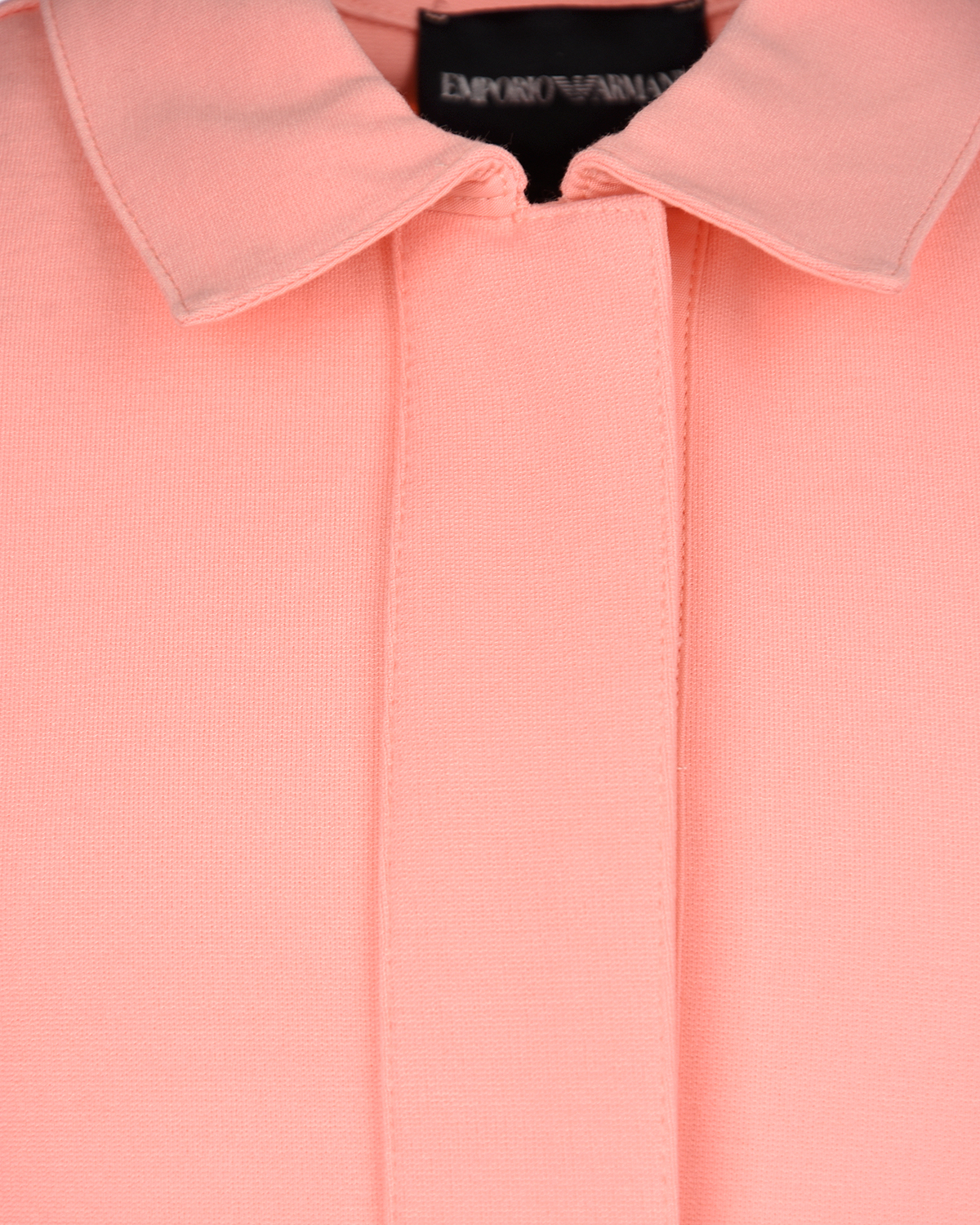 Персиковое платье без рукавов Emporio Armani детское, размер 128, цвет нет цвета - фото 4