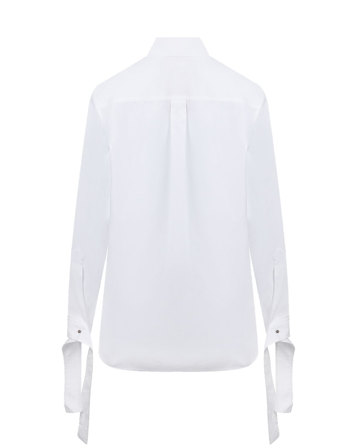 Удлиненная белая рубашка No. 21, размер 42, цвет белый - фото 6