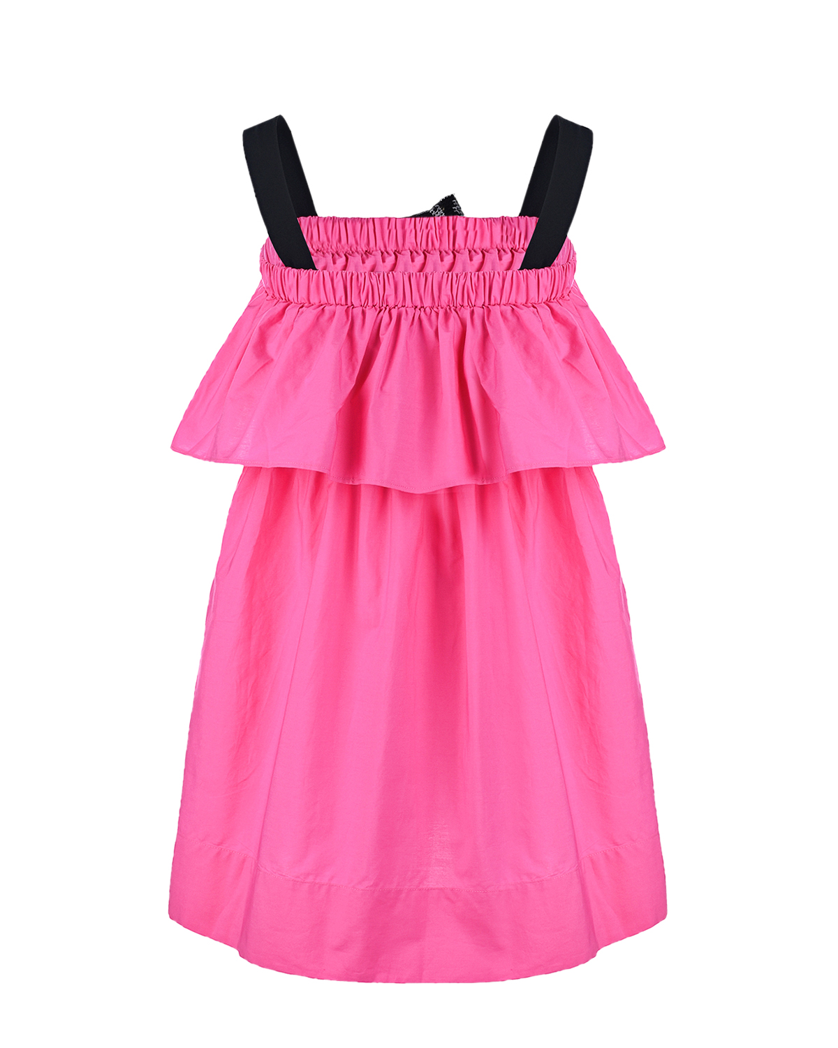 Розовое платье с черным бантом No. 21 детское, размер 104, цвет розовый - фото 2