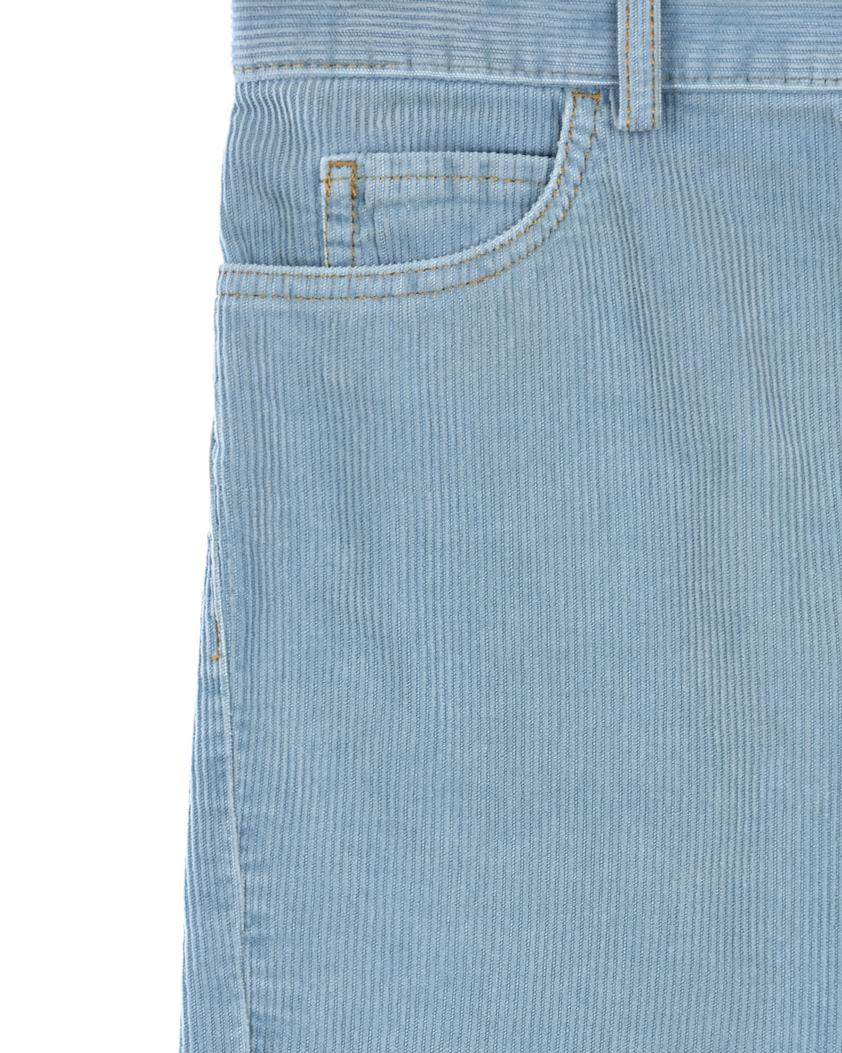 Голубые вельветовые шорты GUCCI детские, размер 140, цвет голубой - фото 3