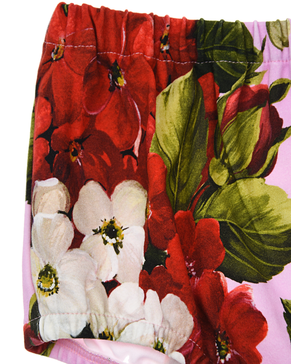 Трикотажное платье с цветочным принтом Dolce&Gabbana детское, размер 74 - фото 7