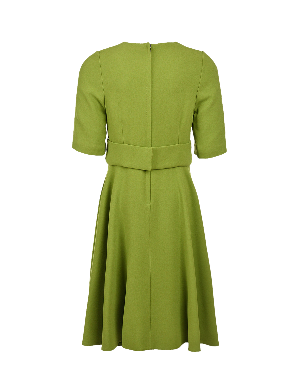 Зеленое платье с короткими рукавами Dolce&Gabbana детское, размер 116, цвет зеленый - фото 2