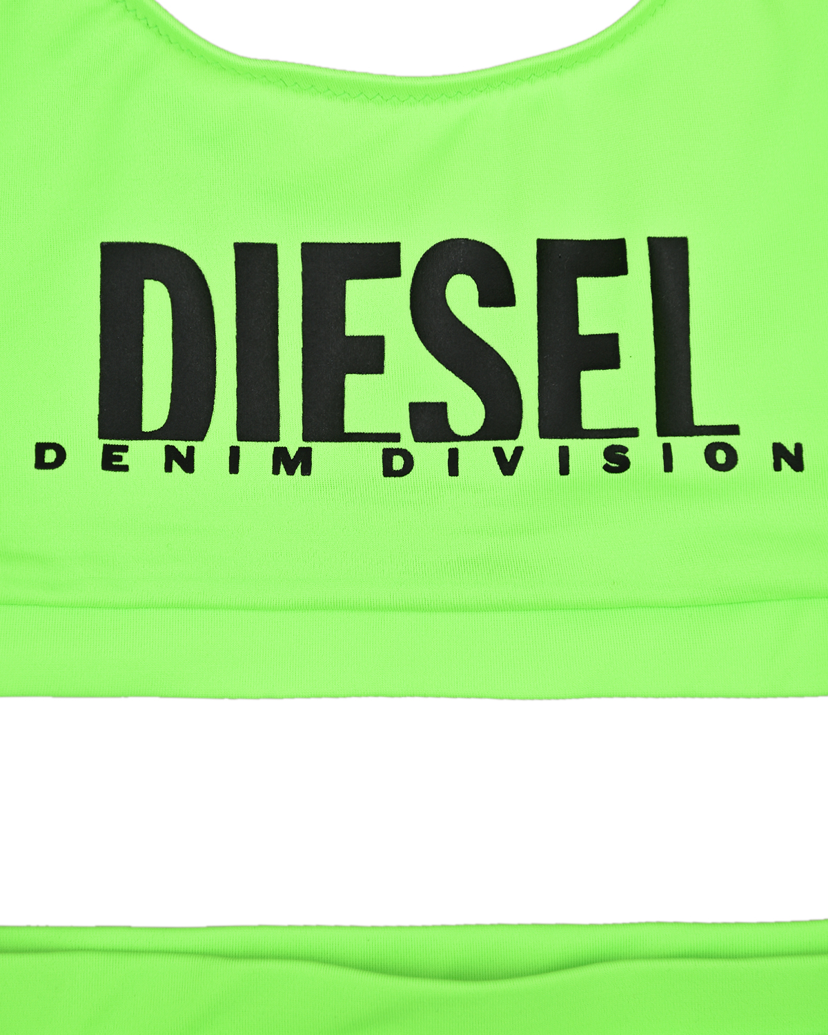 Зеленый купальник с логотипом Diesel детский, размер 140 - фото 3