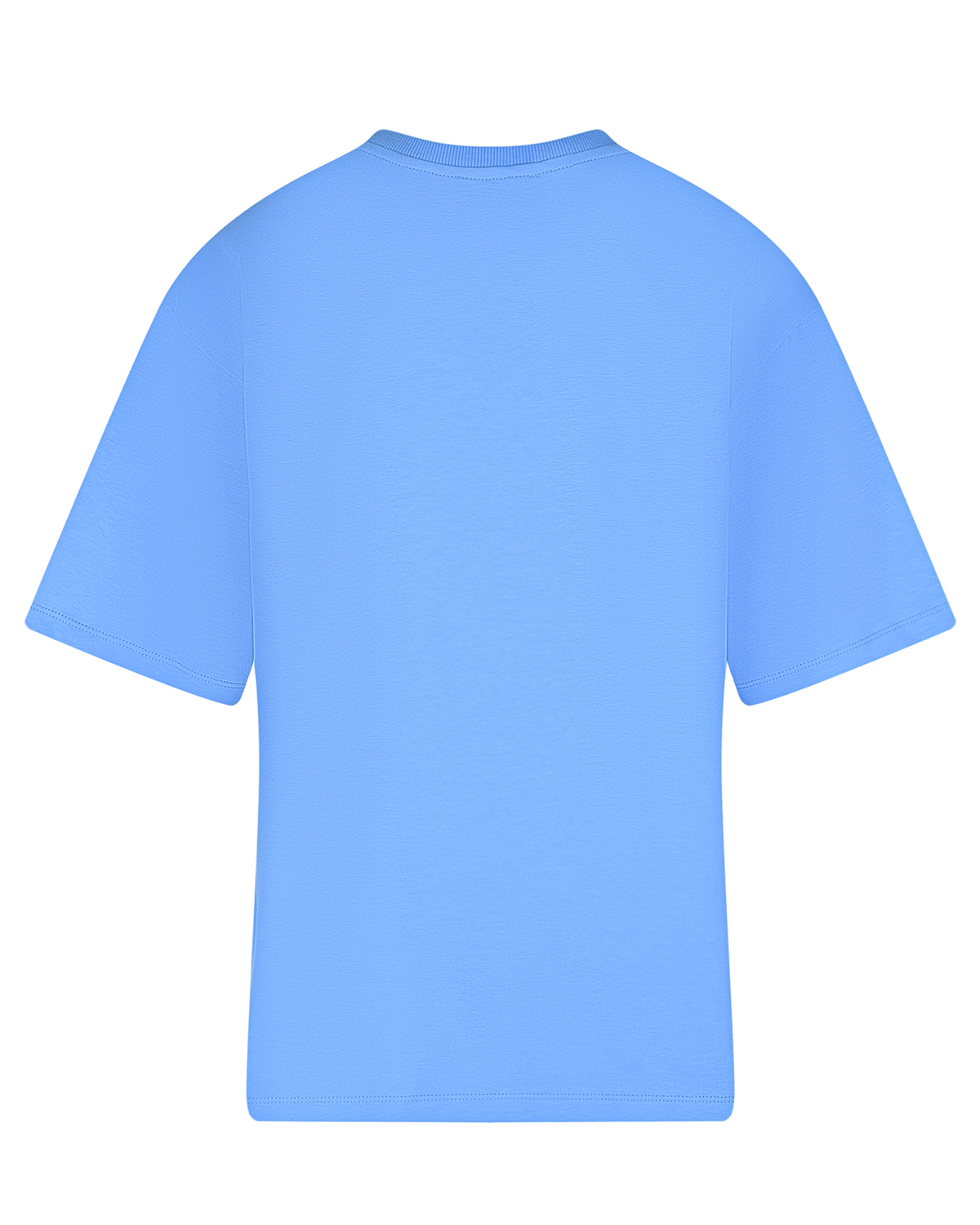 Голубая футболка oversize Dan Maralex, размер 42, цвет нет цвета - фото 2