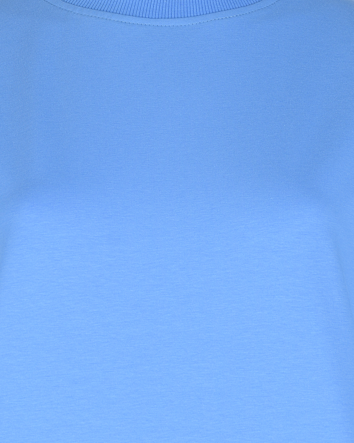 Голубая футболка oversize Dan Maralex, размер 42, цвет нет цвета - фото 3