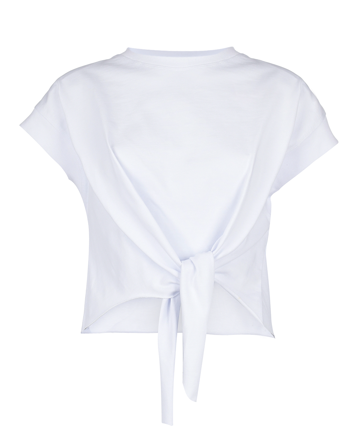 Белая футболка с подплечниками ALINE футболка с неоновой окантовкой и принтом белая msgm