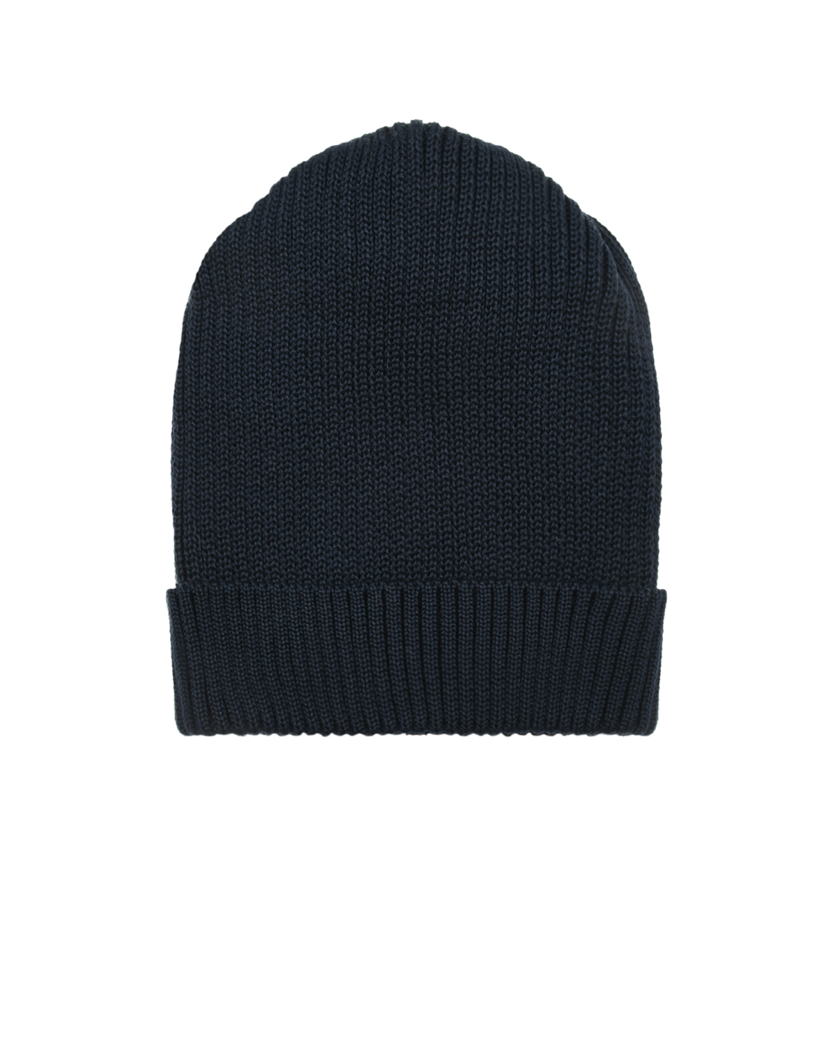 Темно-синяя шапка с отворотом Catya