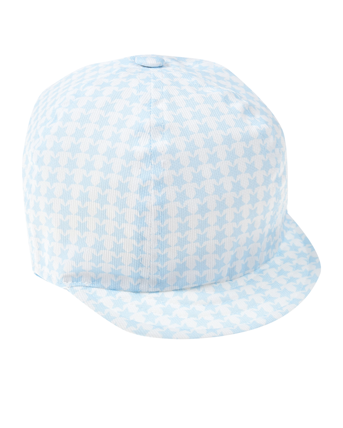 Голубая кепка с принтом "в звездочку" Catya, размер 50, цвет голубой - фото 1