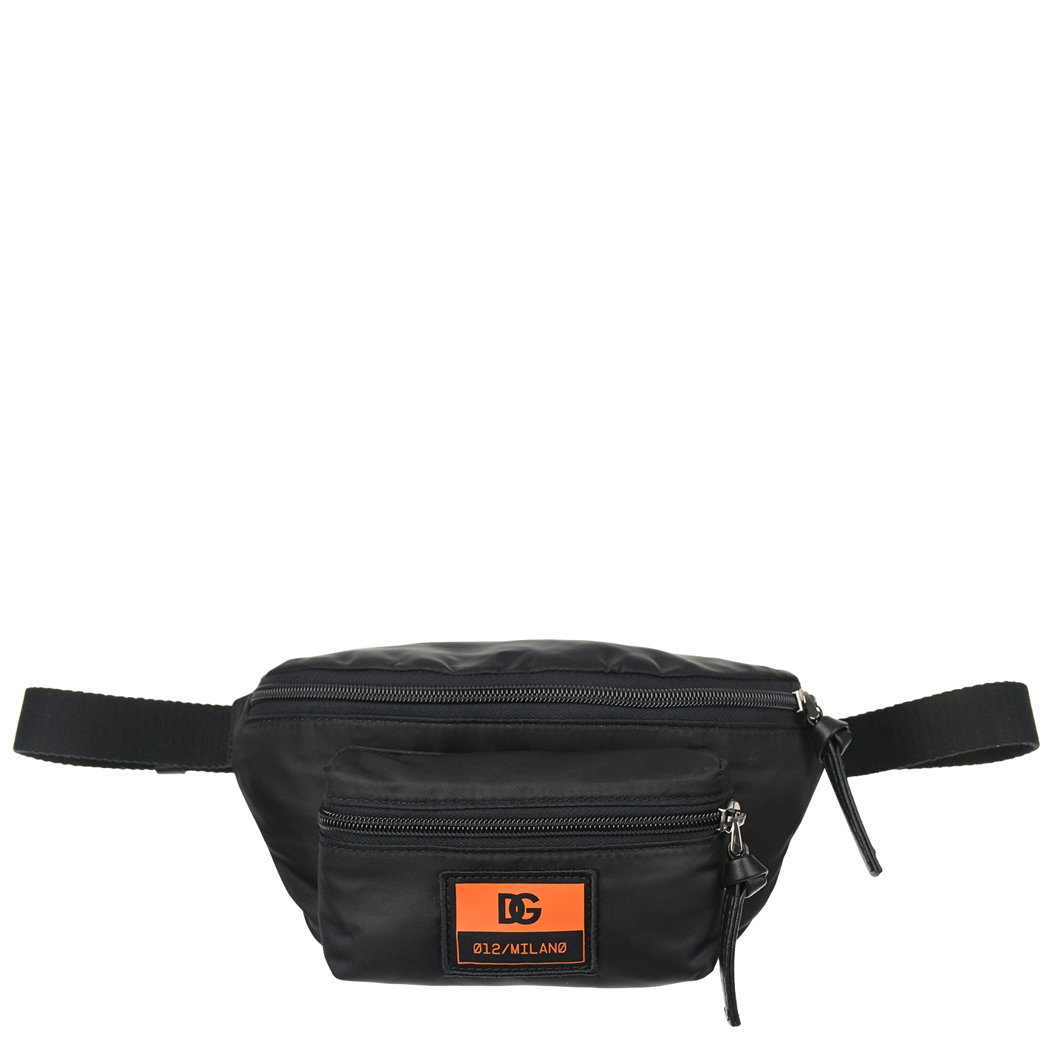 Черная сумка-пояс с лого, 20x12x8 см Dolce&Gabbana, размер unica, цвет черный - фото 1