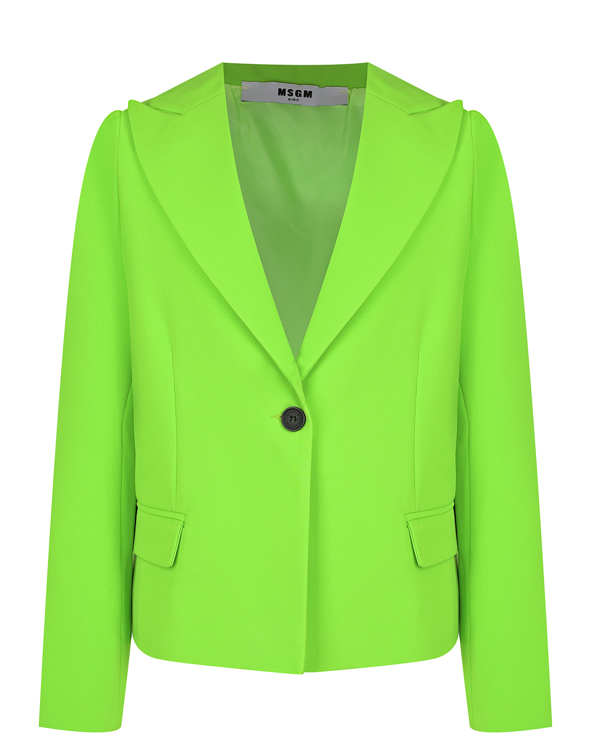 Пиджак салатового цвета MSGM, размер 164