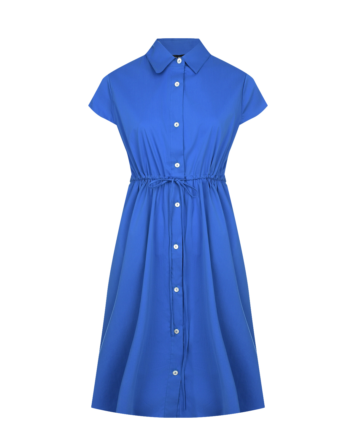 Синее платье для беременных Pietro Brunelli джинсовое платье рубашка с шрифтовым принтом синее gulliver 146