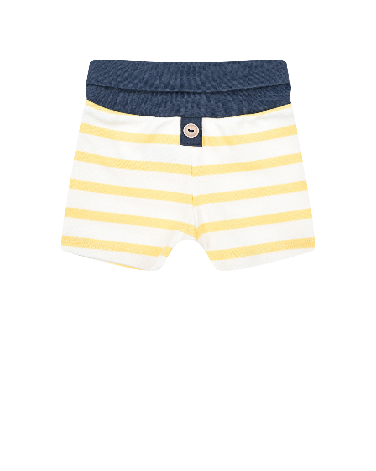 Шорты в желтую полоску Sanetta fiftyseven персиковые спортивные брюки с очным принтом sanetta fiftyseven детские