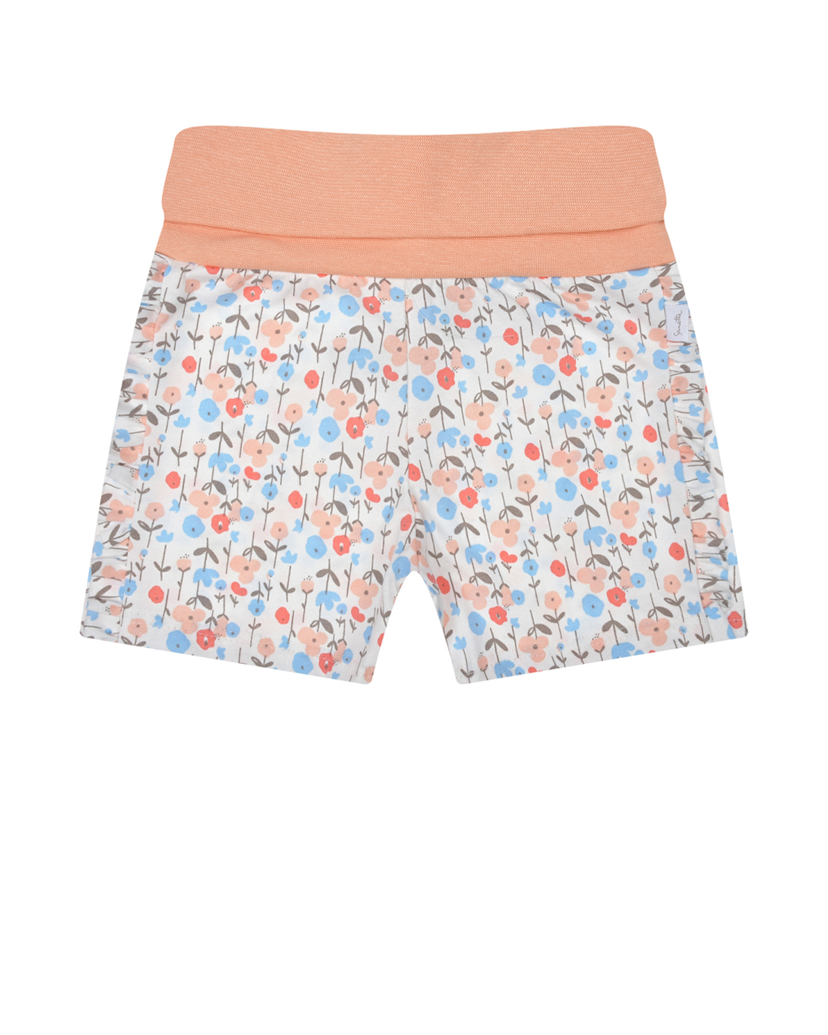 Шорты с цветочным принтом Sanetta Kidswear