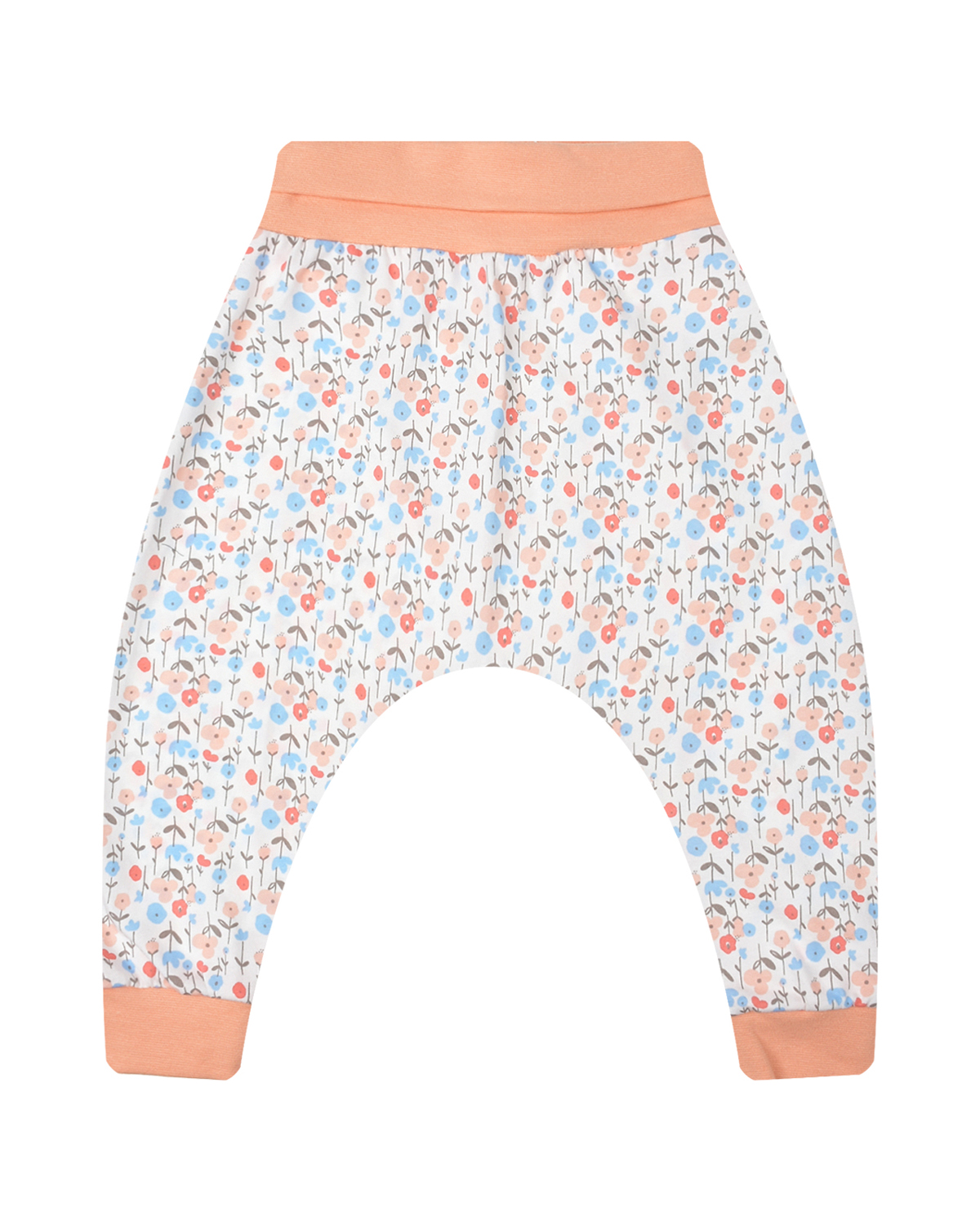 Спортивные брюки с цветочным принтом Sanetta Kidswear комбинезон с цветочным принтом sanetta