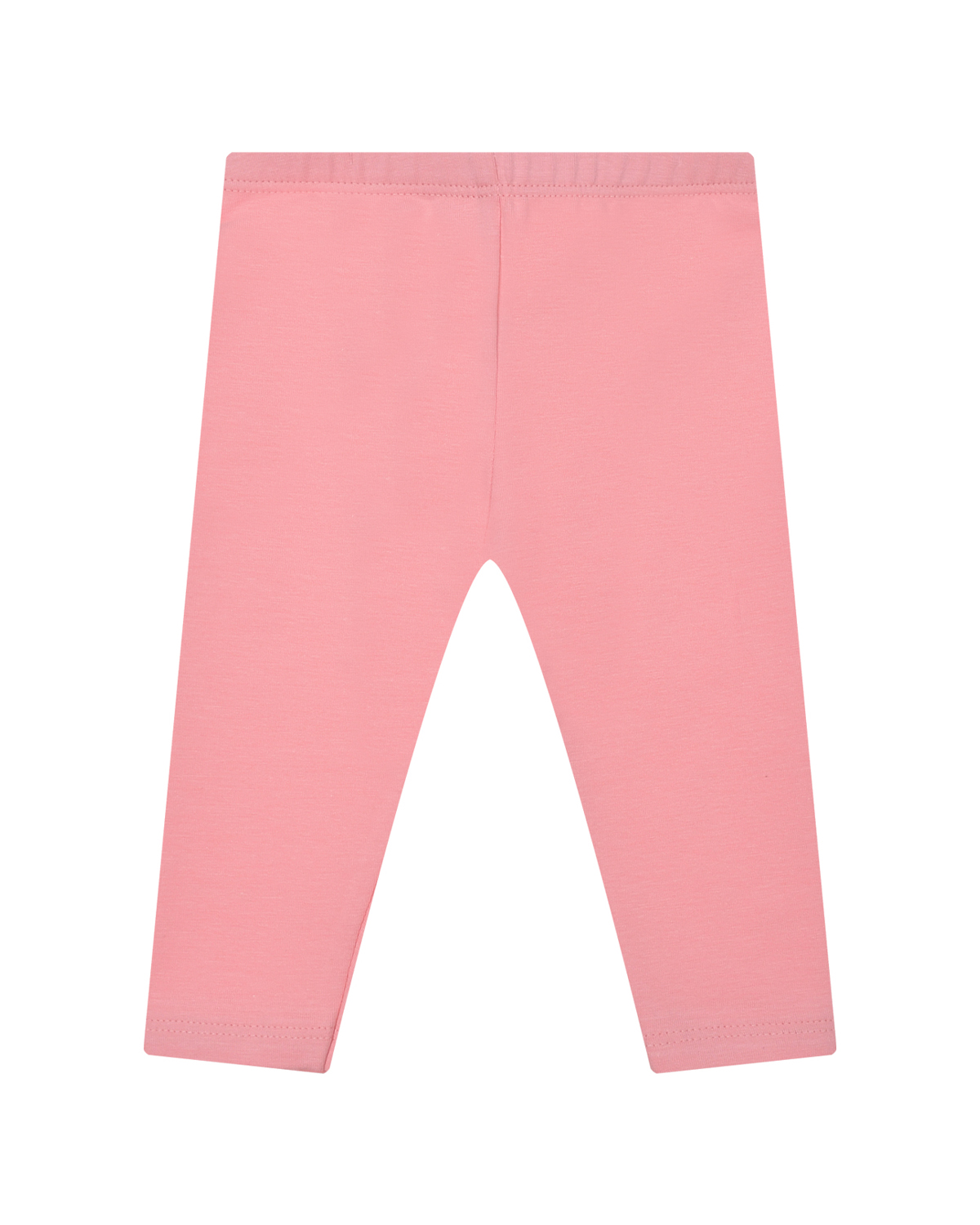 Розовые леггинсы Sanetta fiftyseven персиковые спортивные брюки с очным принтом sanetta fiftyseven детские