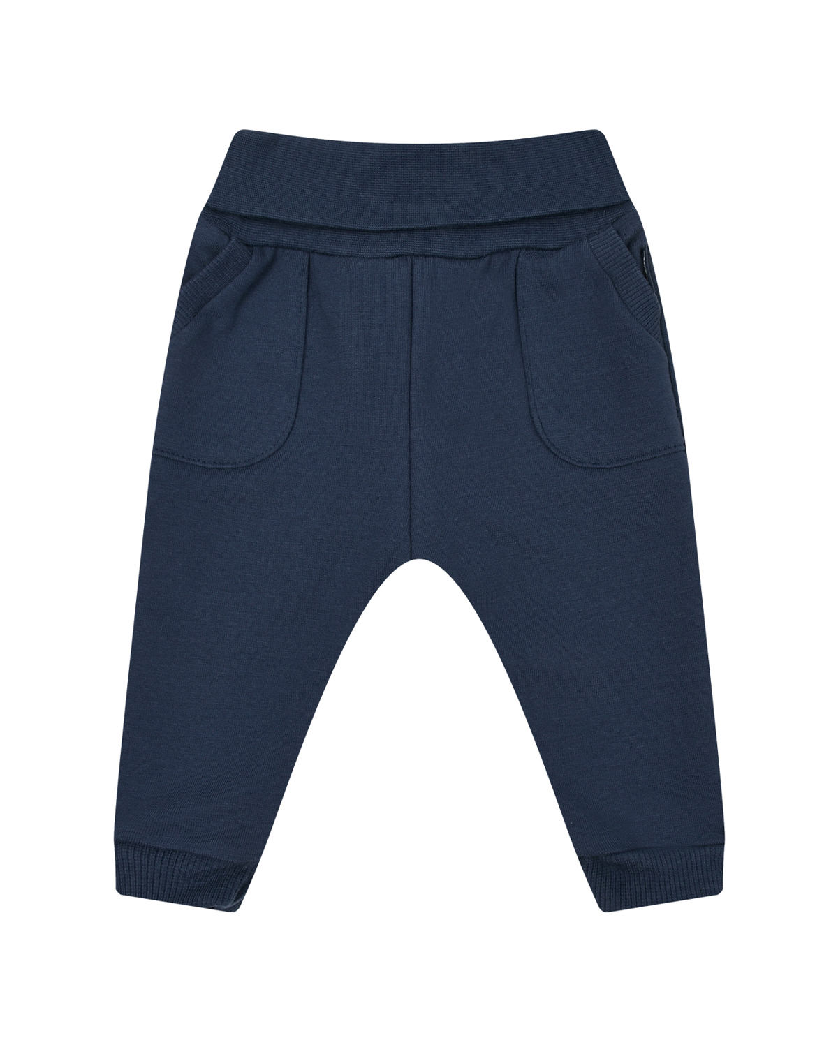 Темно-синие спортивные брюки Sanetta fiftyseven персиковые спортивные брюки с очным принтом sanetta fiftyseven детские
