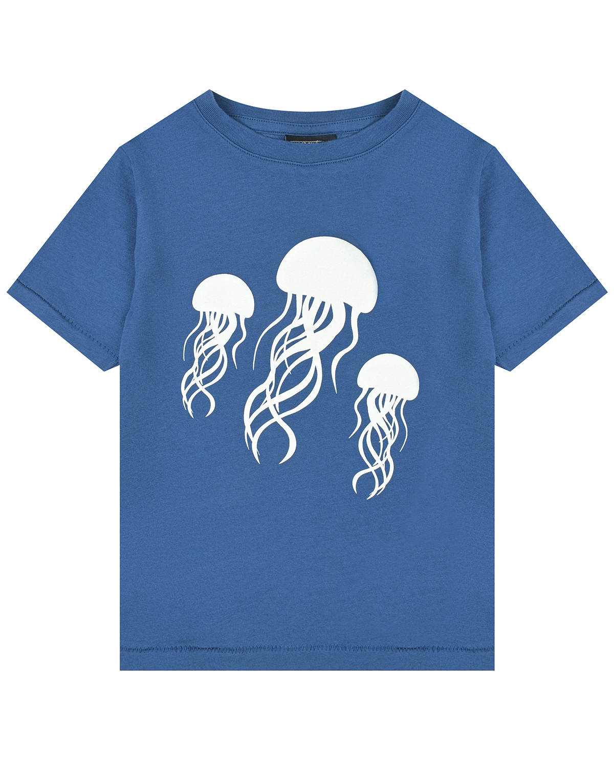 Синяя футболка с принтом "медузы" Yporque