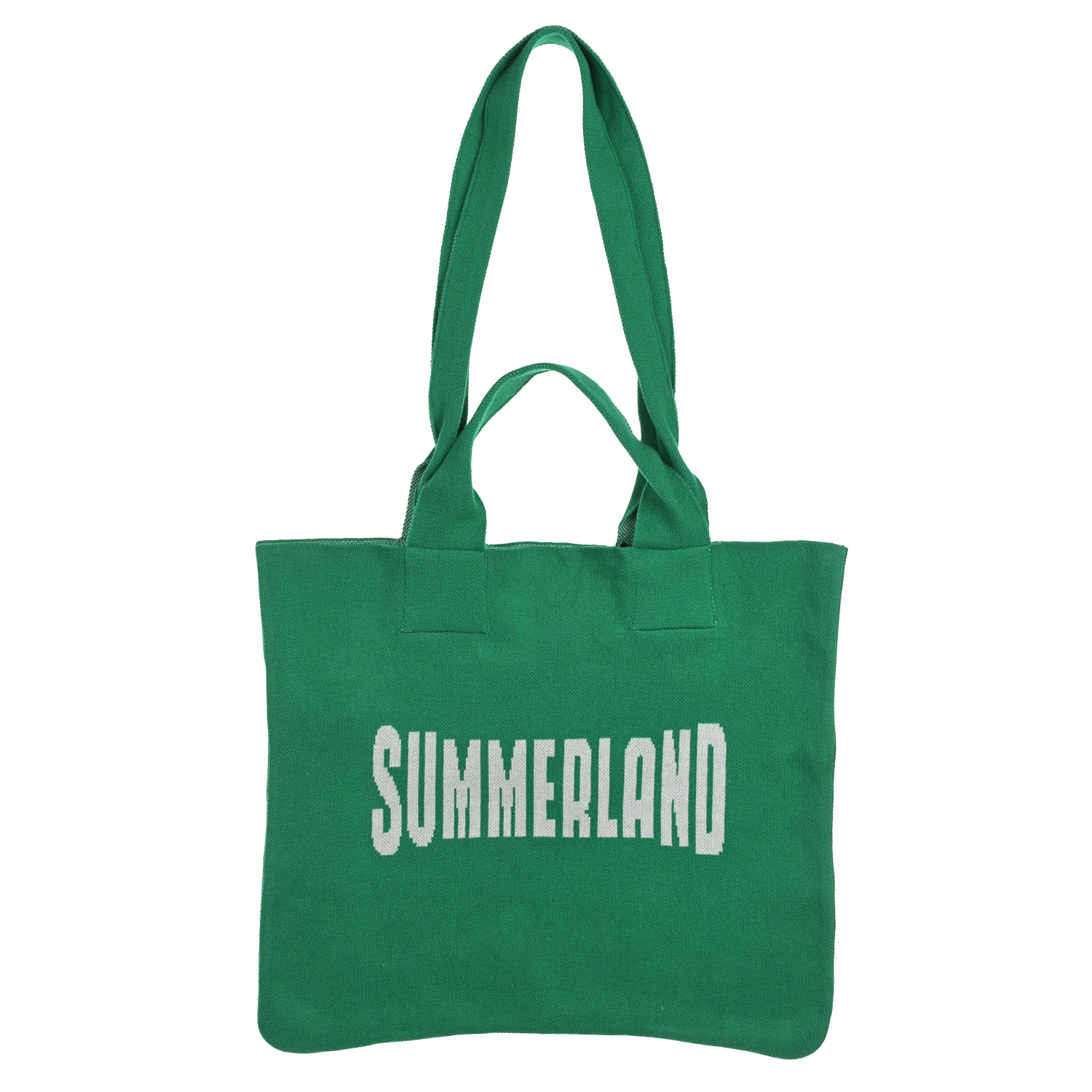 Зеленая сумка с принтом "SUMMERLAND" Yporque