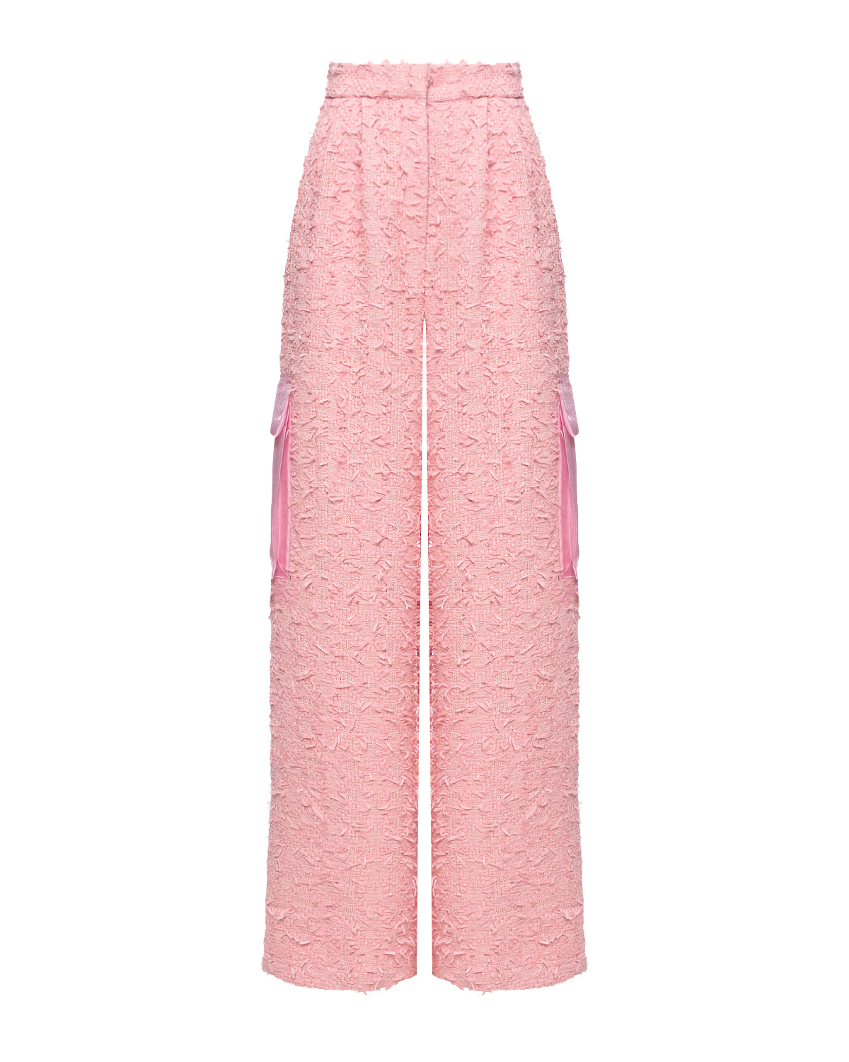 Твидовые брюки, розовые ALINE, размер 42, цвет нет цвета - фото 1