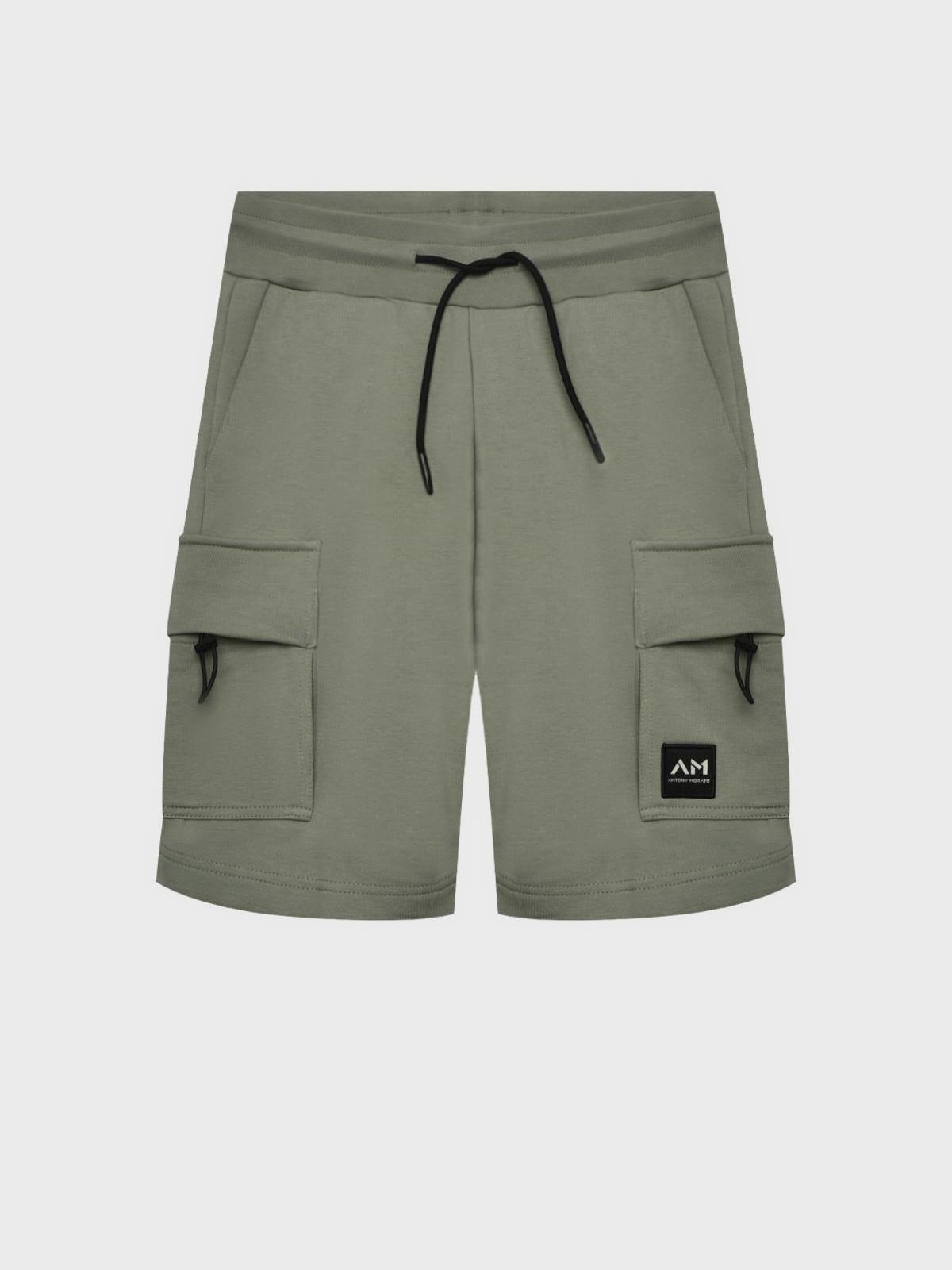 Бермуды трикотажные с карманами карго Antony Morato