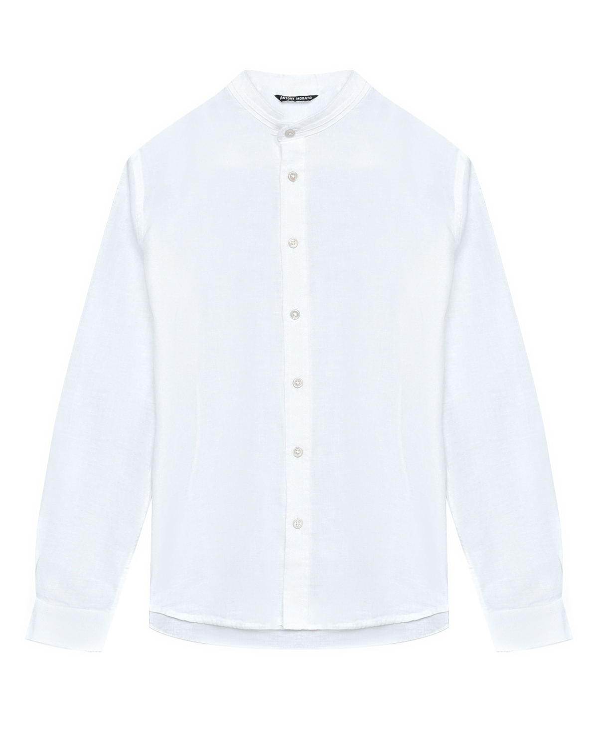 Рубашка белая льняная Antony Morato, размер 164, цвет нет цвета