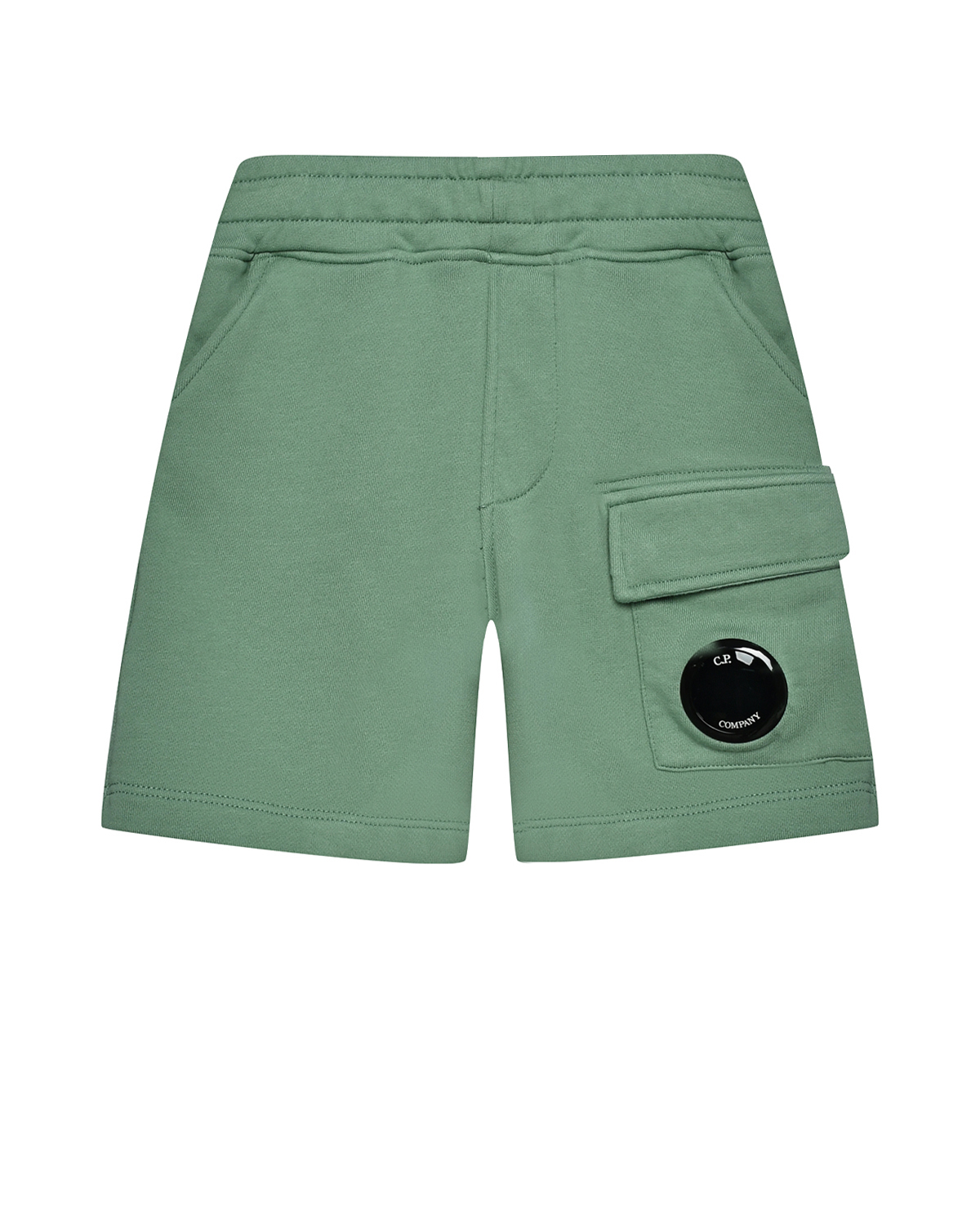 Бермуды с карманом, зеленые CP Company, размер 92, цвет нет цвета