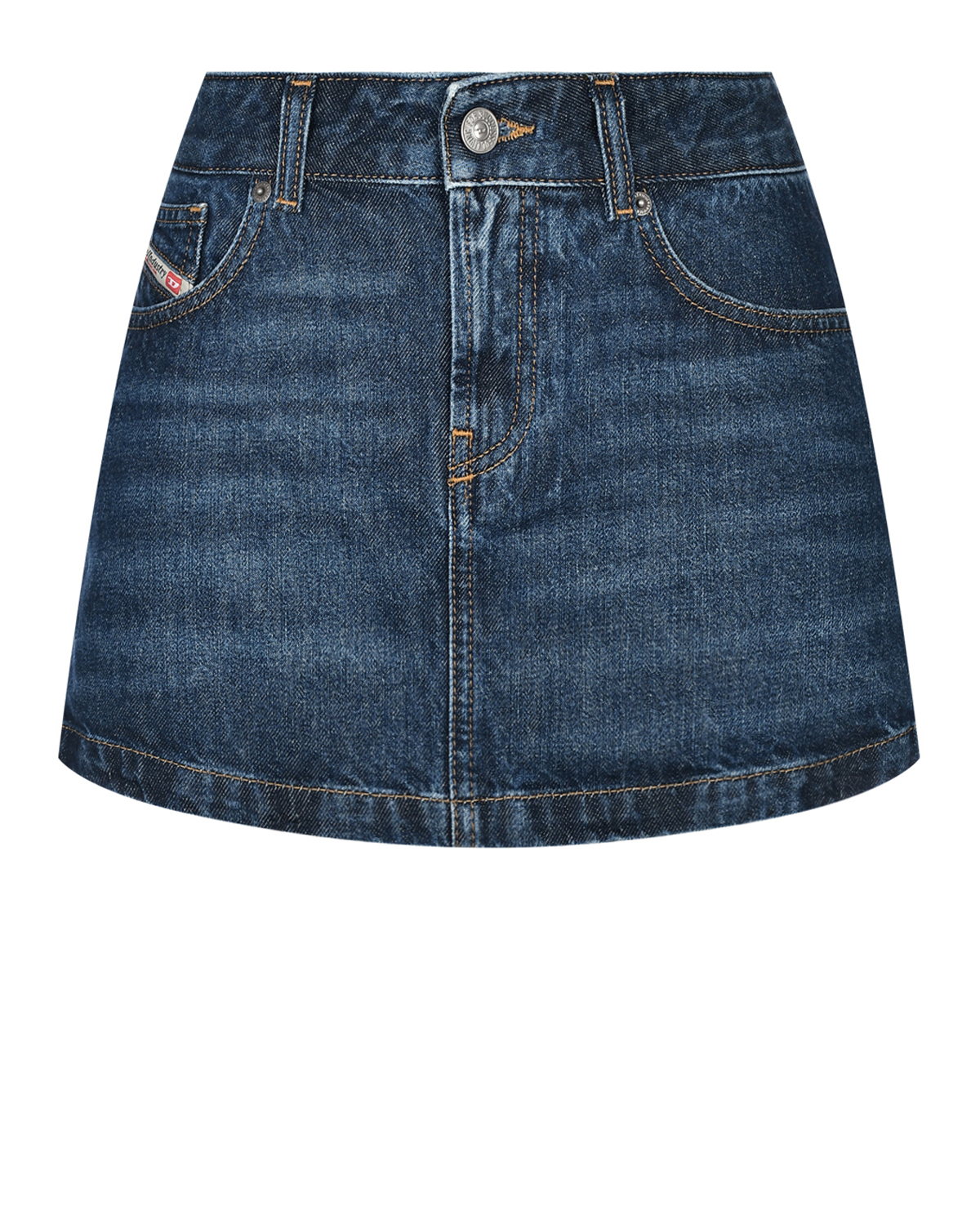 Джинсовая мини-юбка Diesel джинсовая юбка карго