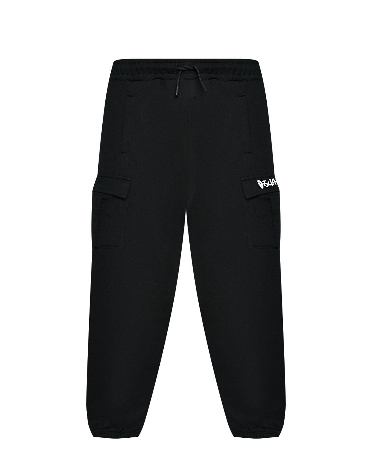 Спортивные брюки-карго, черные Disclaimer, размер 152, цвет нет цвета
