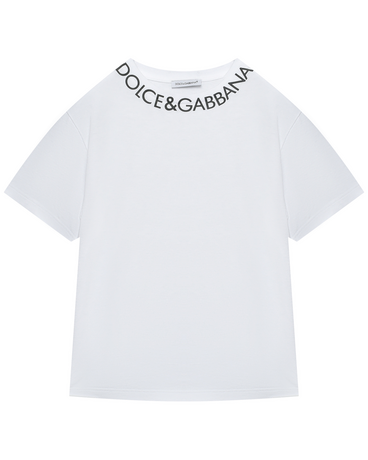 Футболка с принтом лого Dolce&Gabbana