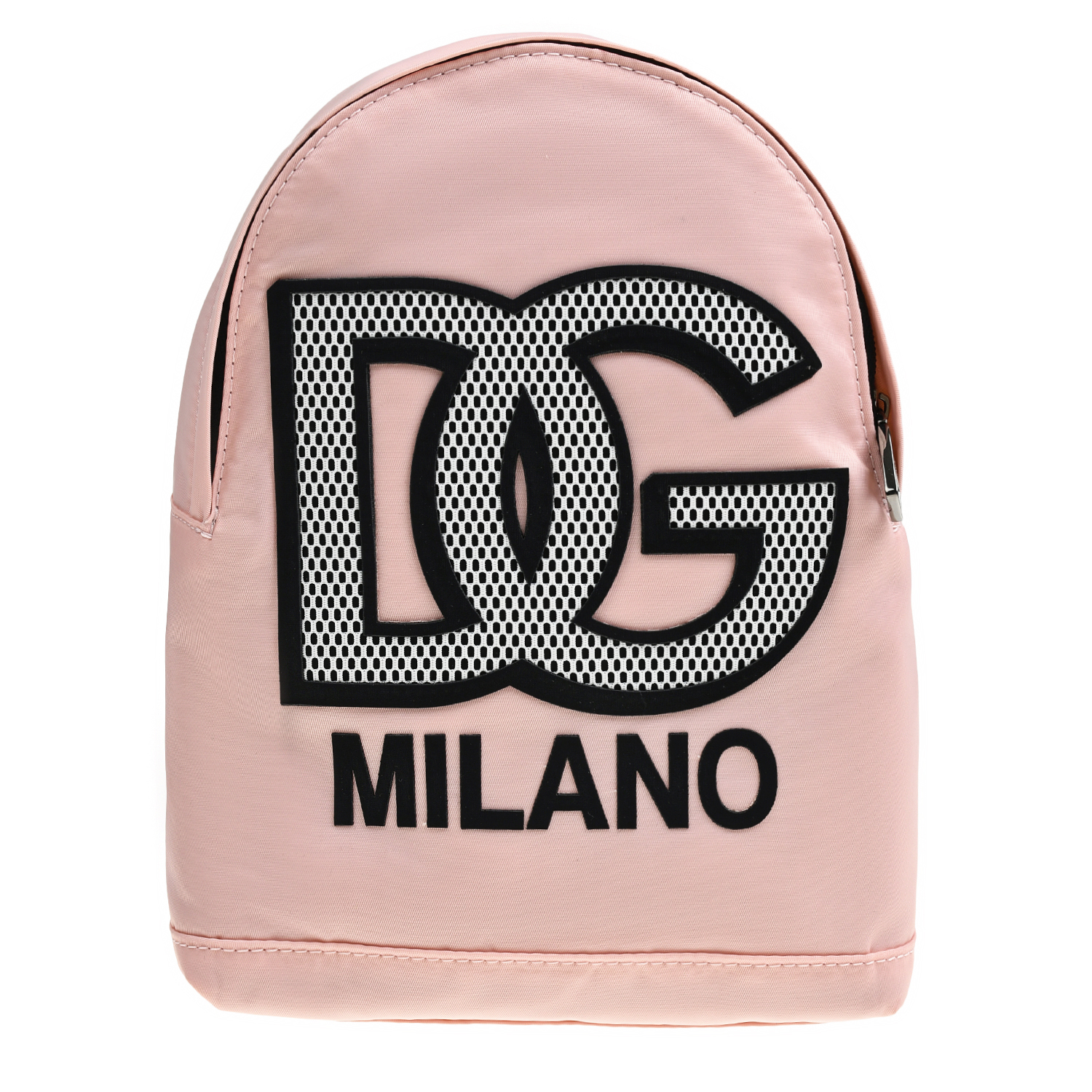 Рюкзак с логотипом DG, розовый Dolce&Gabbana
