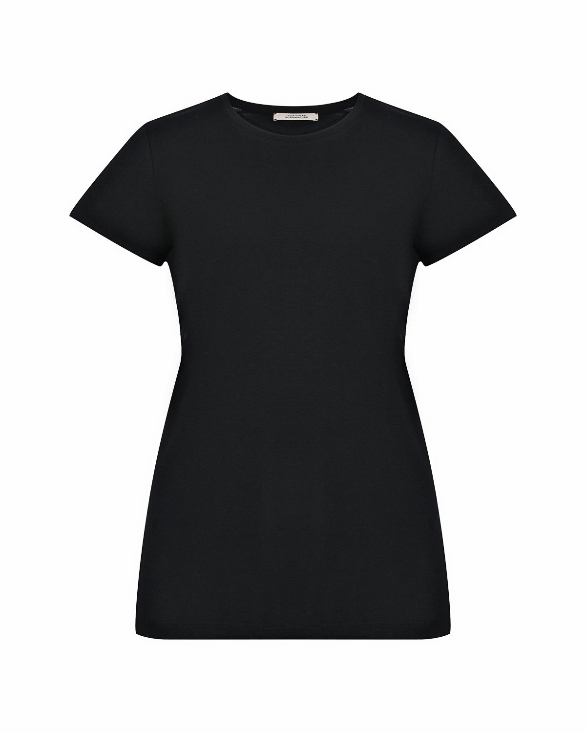 Базовая футболка slim fit, черная Dorothee Schumacher