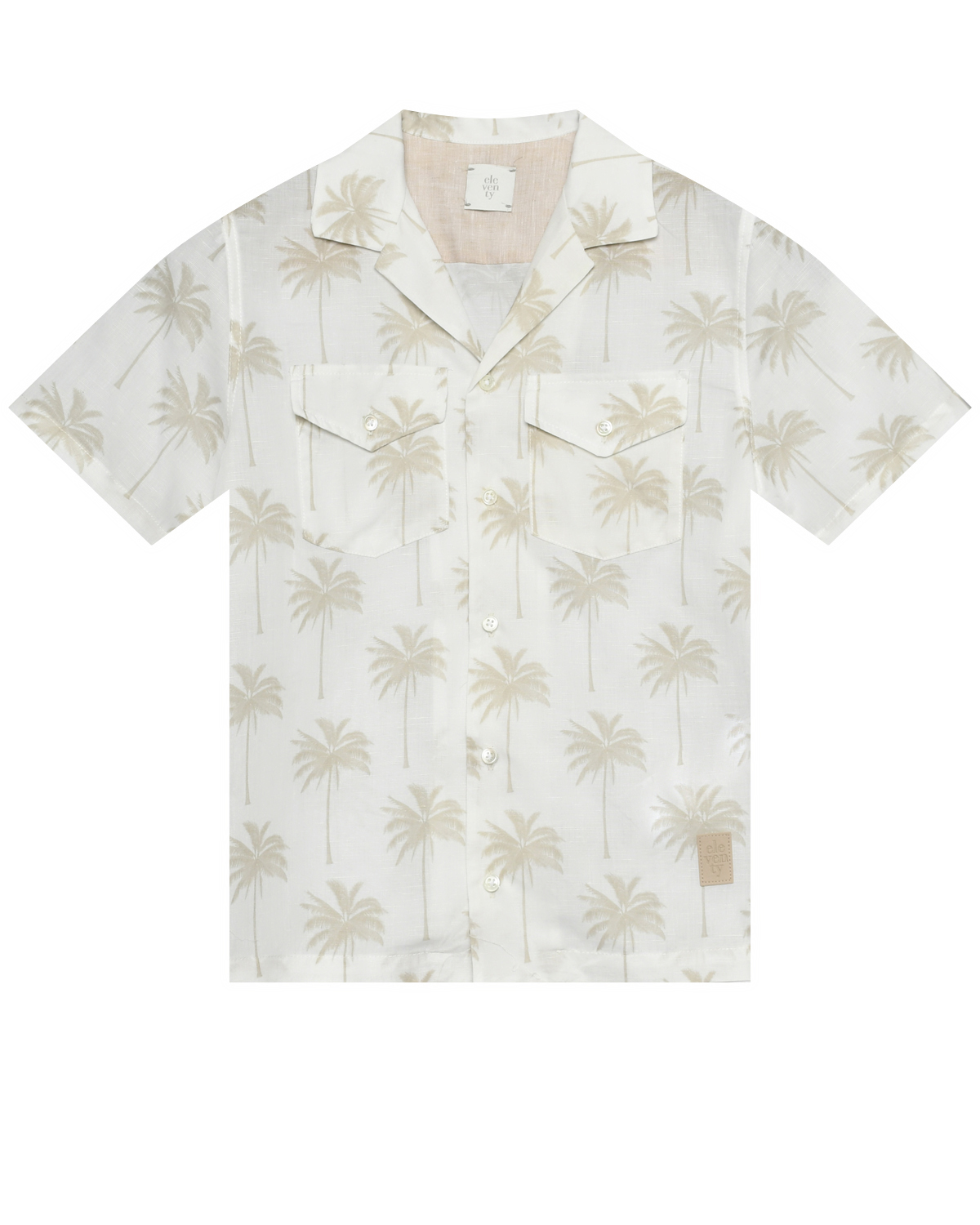 Рубашка с принтом "пальмы" Eleventy
