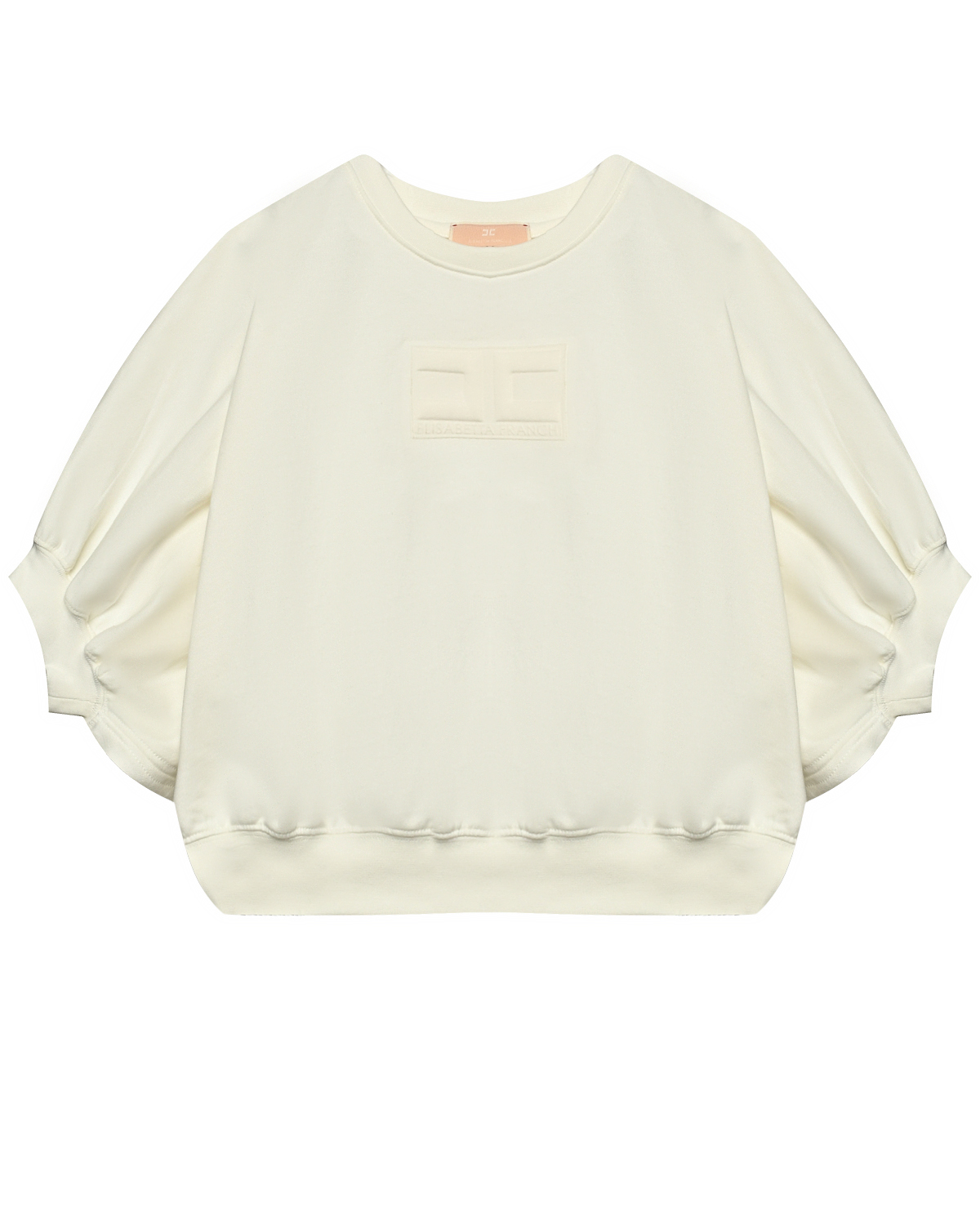 Свитшот "летучая мышь" Elisabetta Franchi la mia bambina