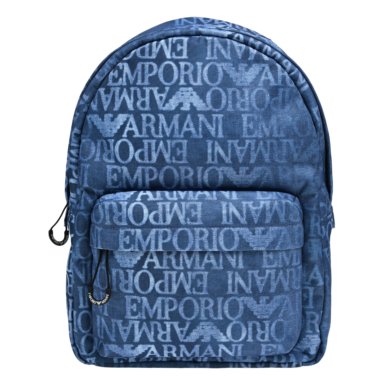 Рюкзак со сплошным лого Emporio Armani, размер unica, цвет синий