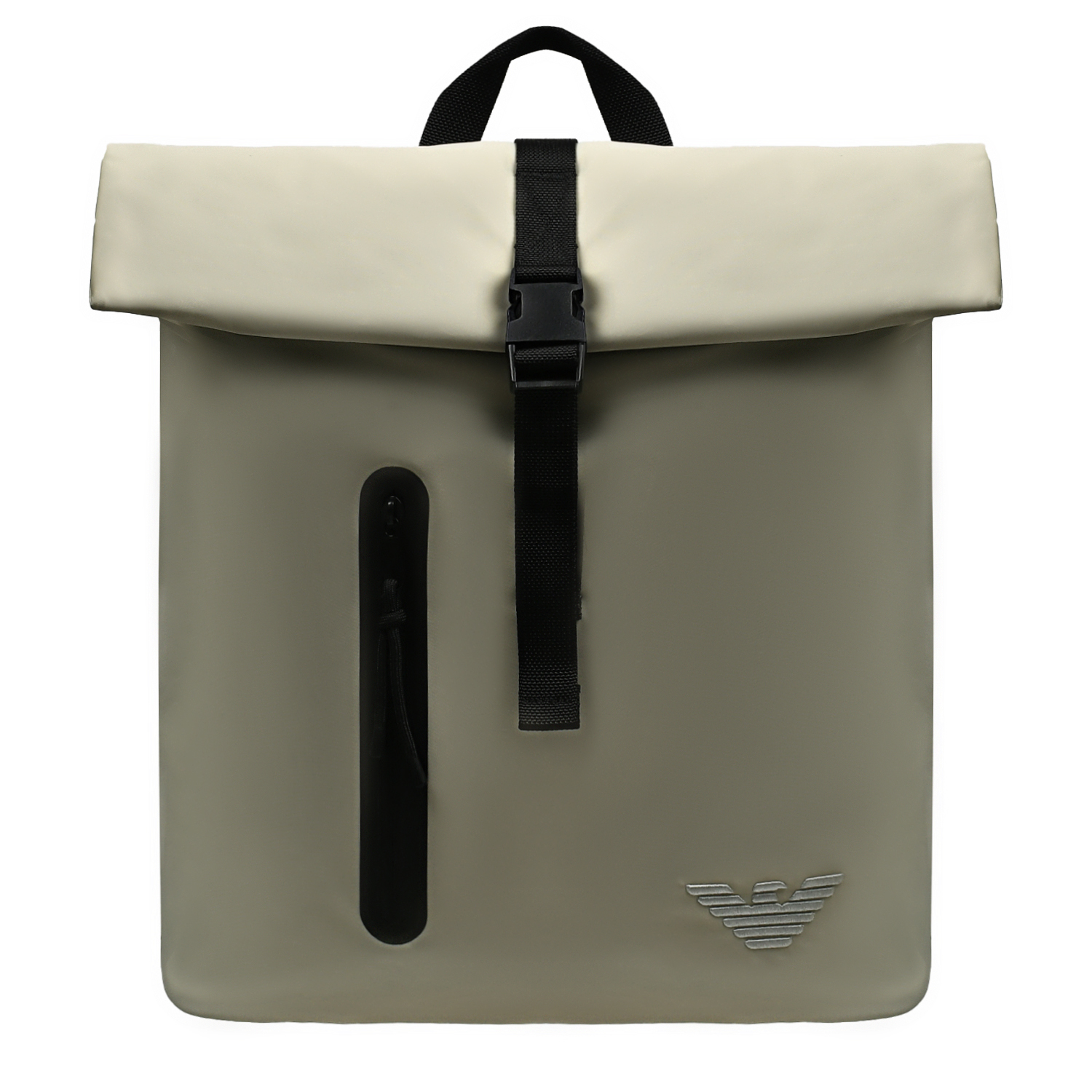 Рюкзак с карманом на молнии Emporio Armani, размер unica, цвет нет цвета