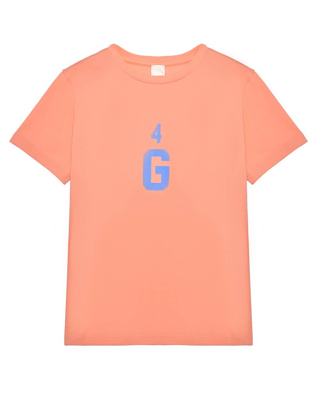 Футболка с логотипом на спине, оранжевая Givenchy, размер 164, цвет нет цвета