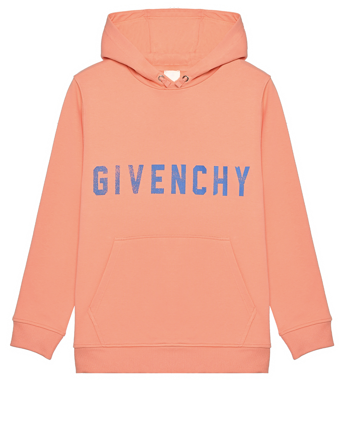 Толстовка-худи с логотипом на груди, оранжевая Givenchy, размер 152, цвет нет цвета