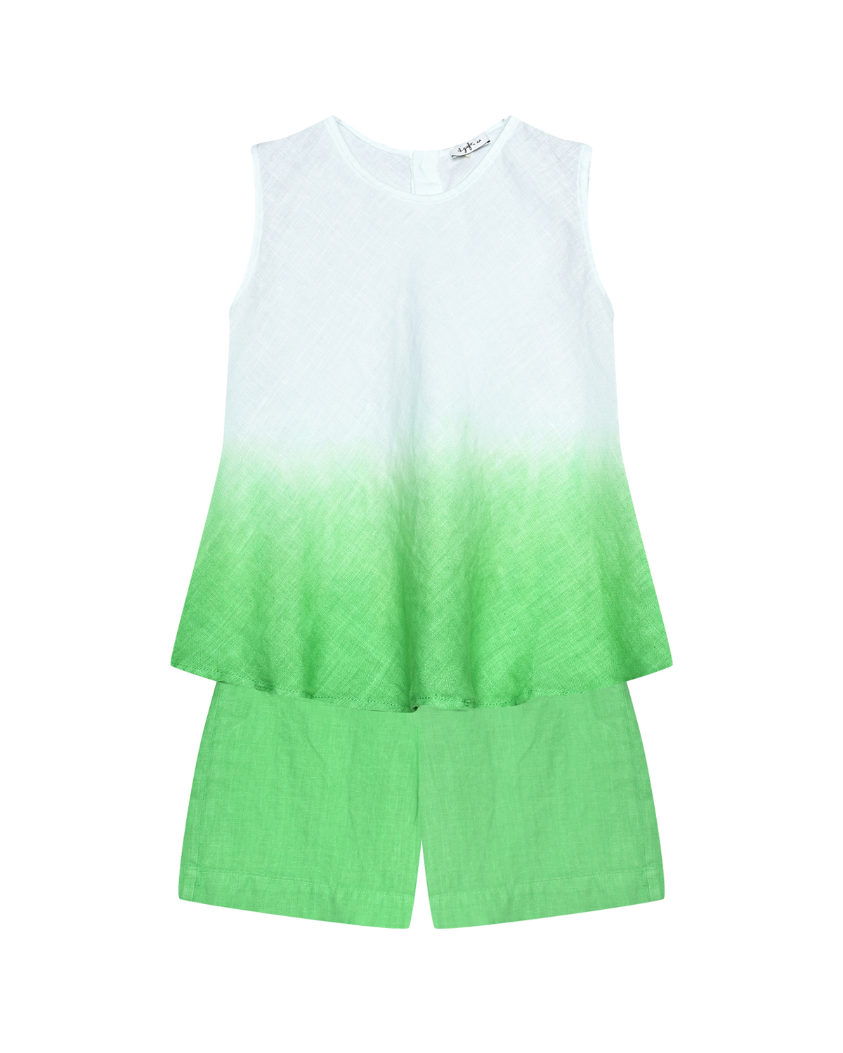 Комплект детский блуза + брюки, зеленый IL Gufo