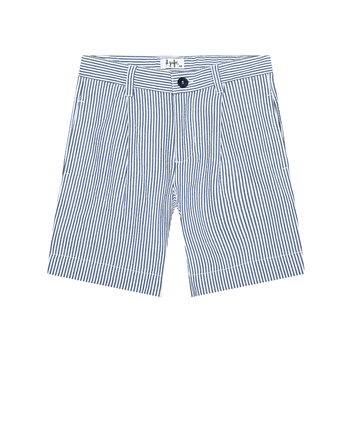 Бермуды в полоску, синие IL Gufo