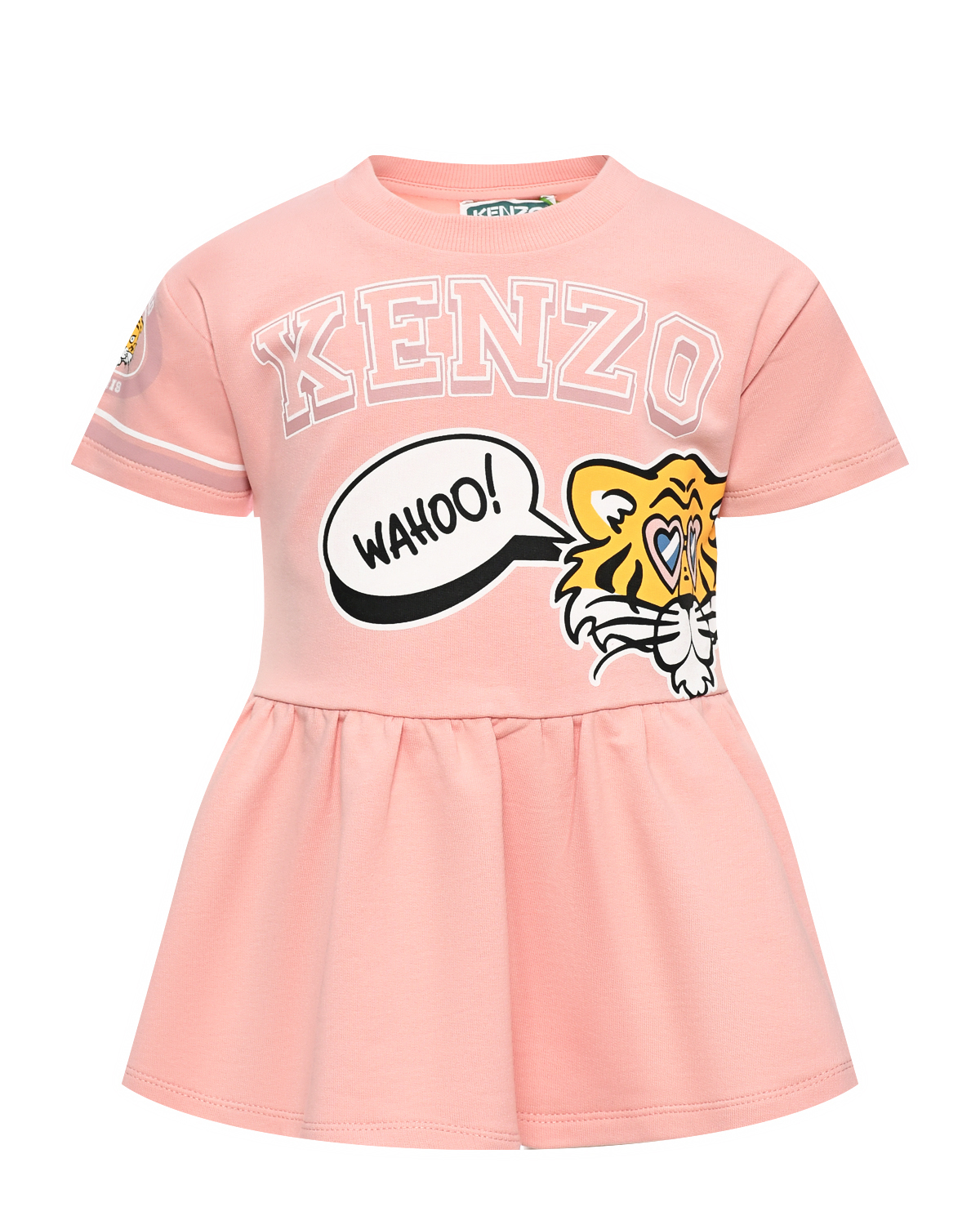Платье с лого KENZO, размер 104, цвет нет цвета