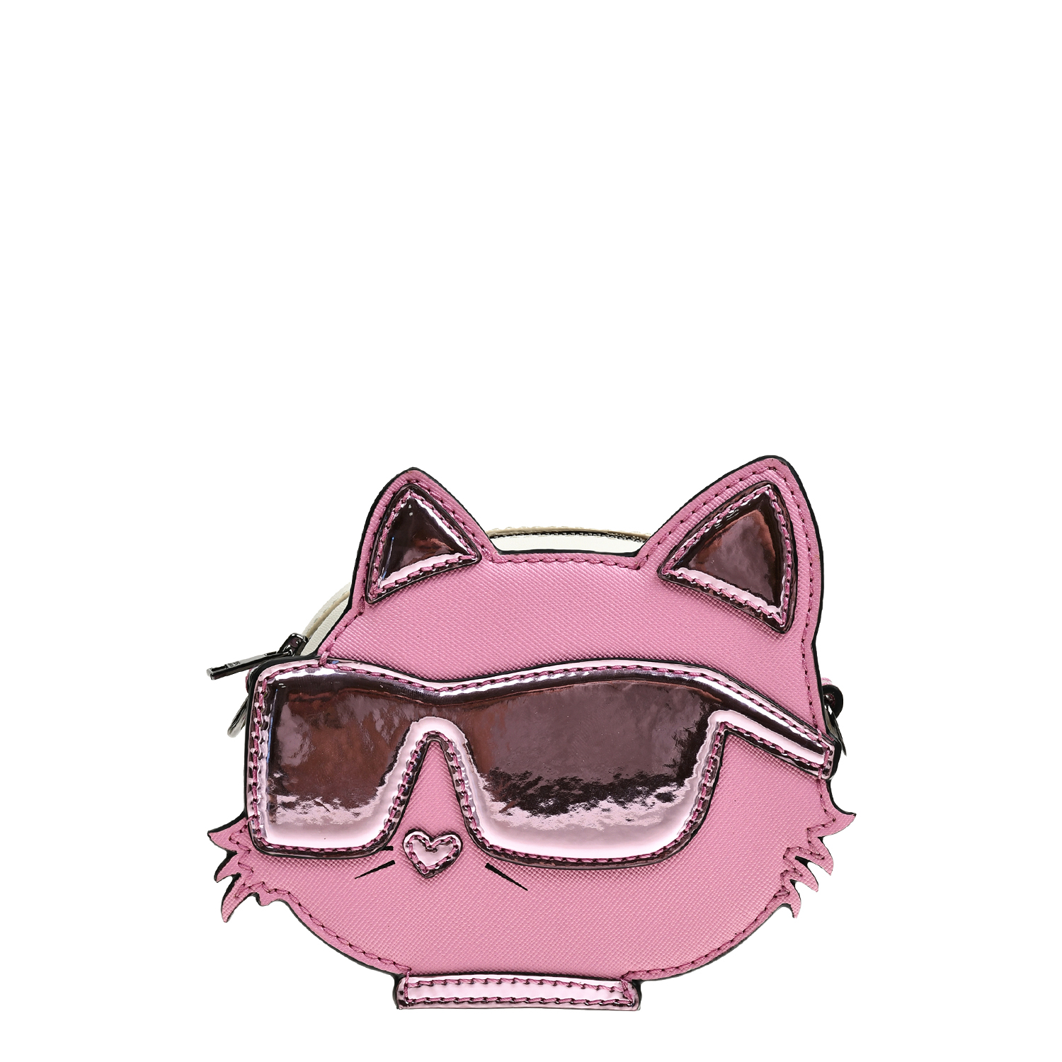 Сумка в форме кошки, розовая Karl Lagerfeld kids, размер unica, цвет нет цвета