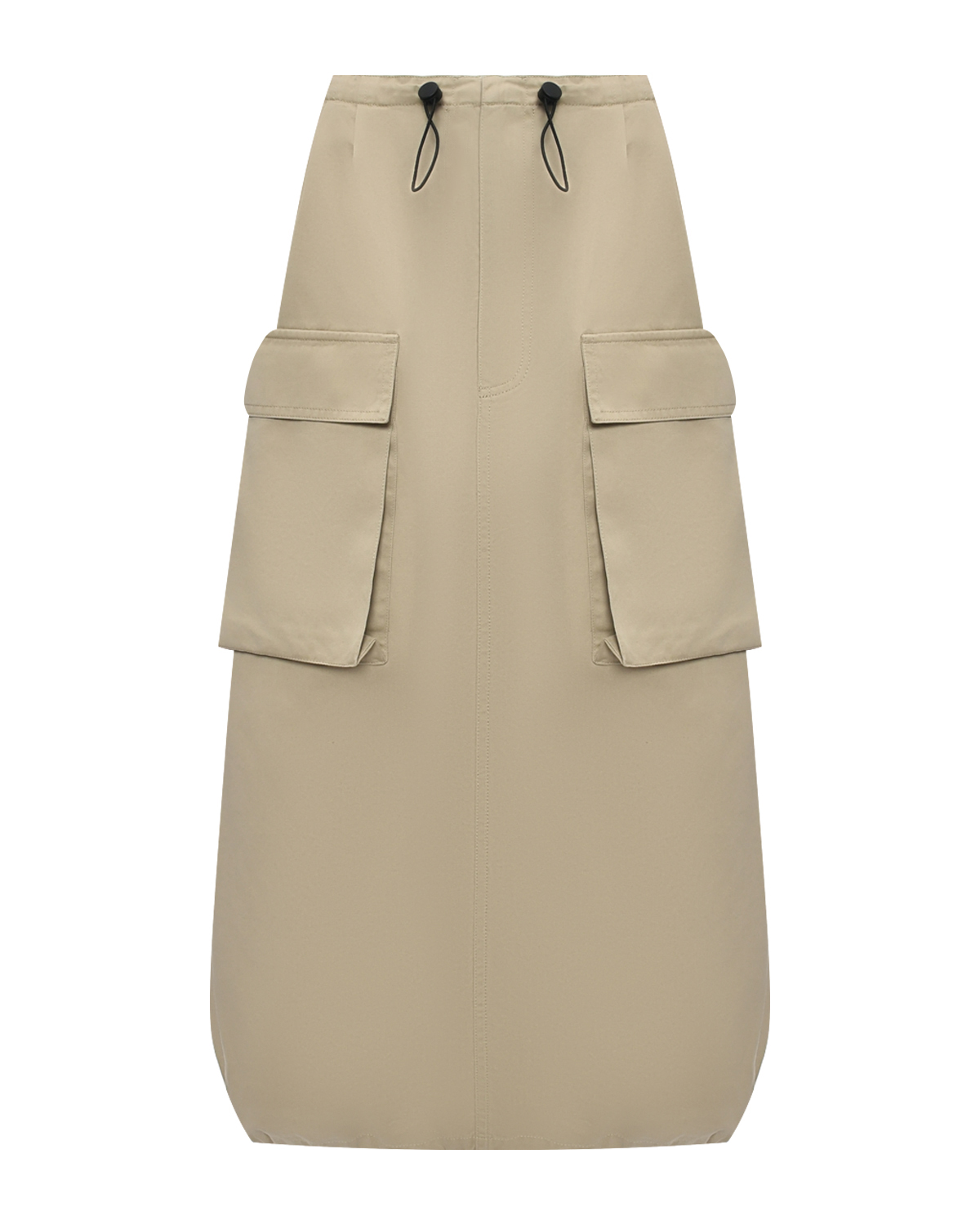 Юбка с карманами-карго MM6 Maison Margiela юбка карго миди из экокожи